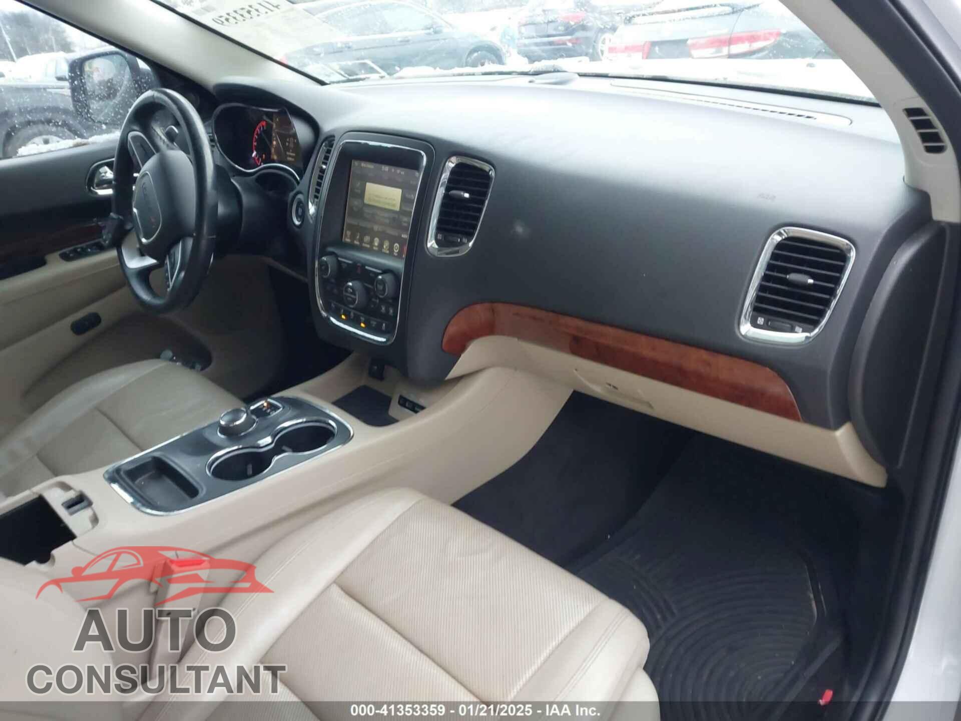 DODGE DURANGO 2017 - 1C4RDJEGXHC937620