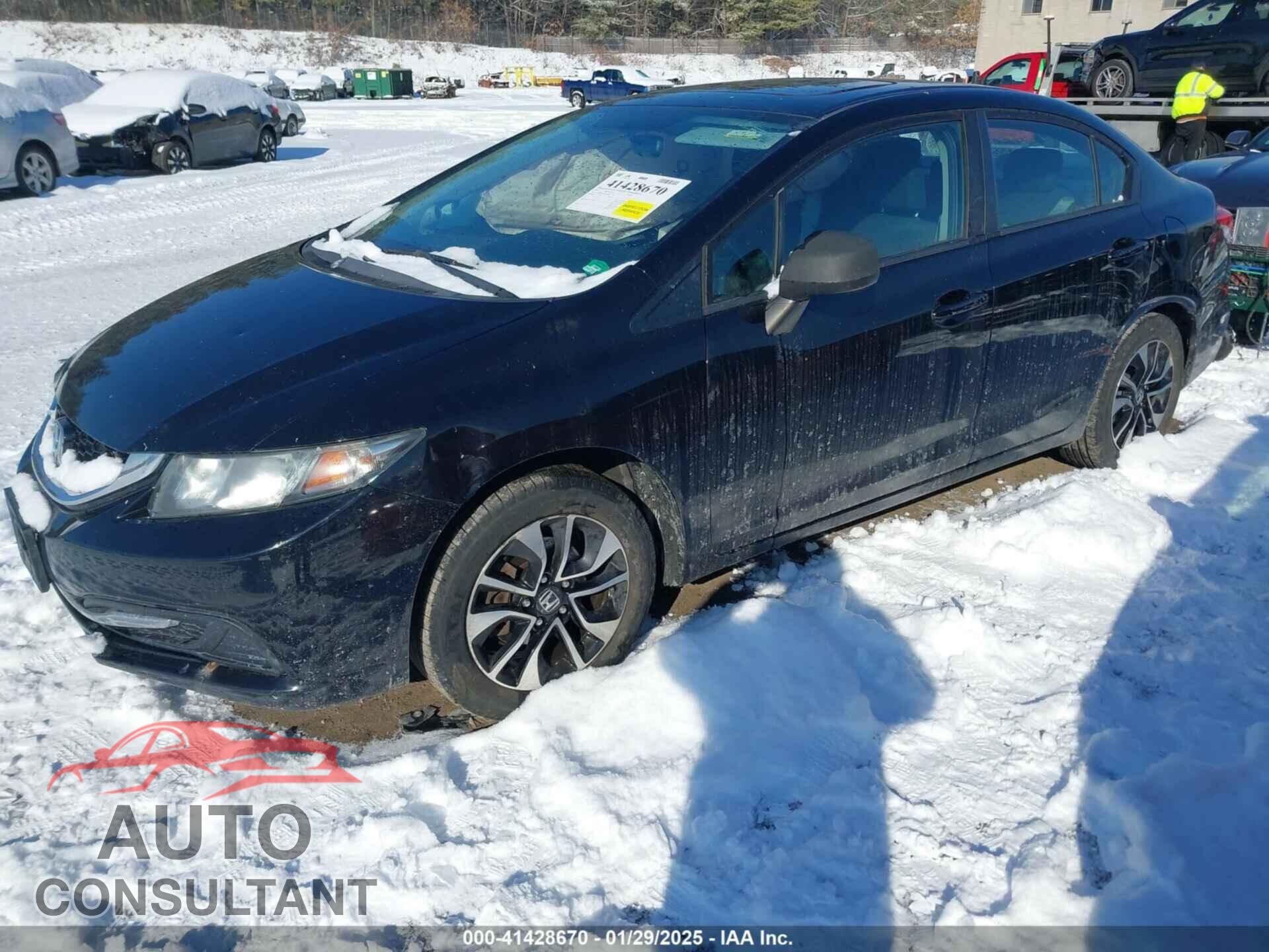HONDA CIVIC 2013 - 19XFB2F81DE235663