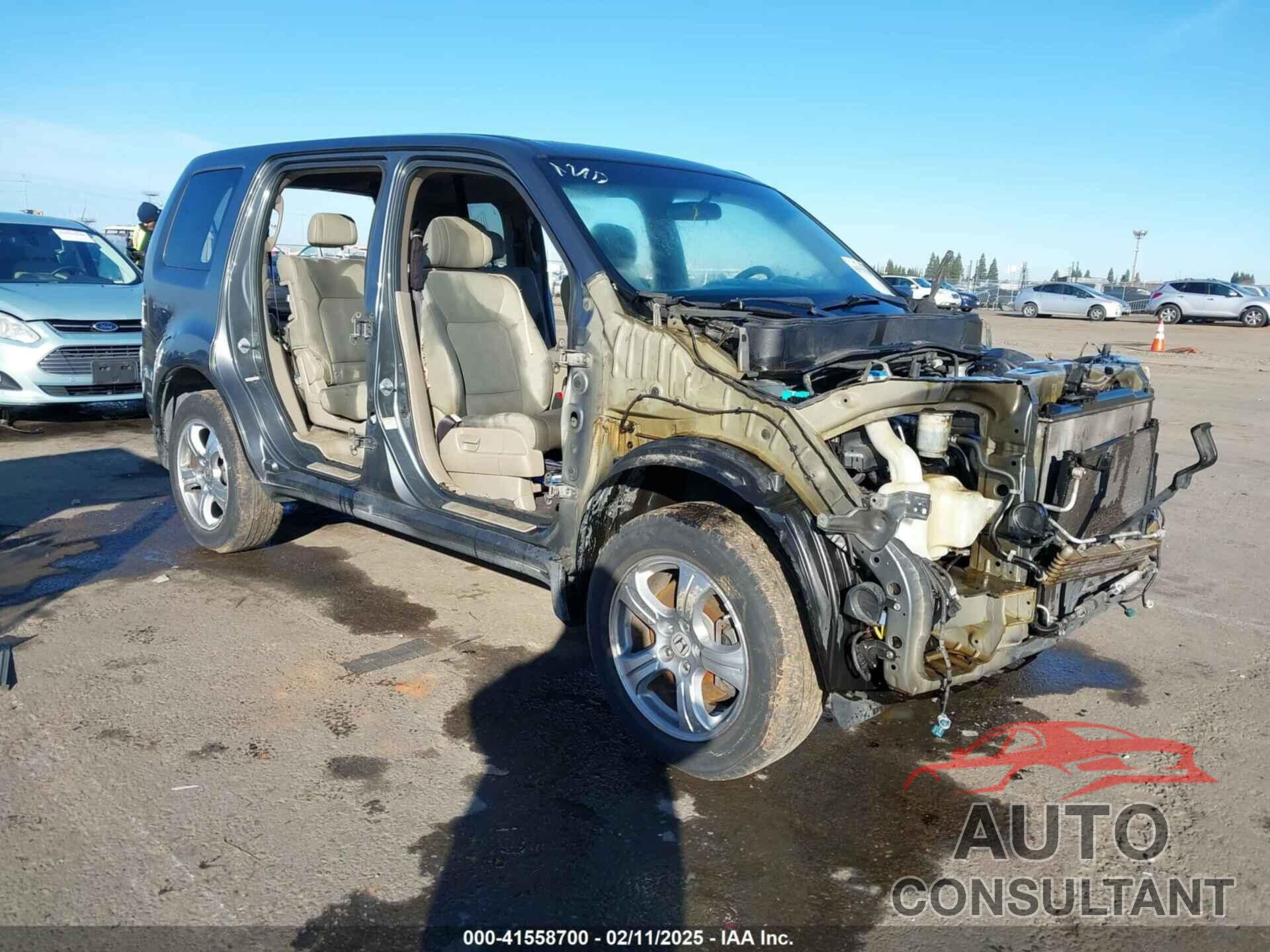 HONDA PILOT 2009 - 5FNYF38209B009692
