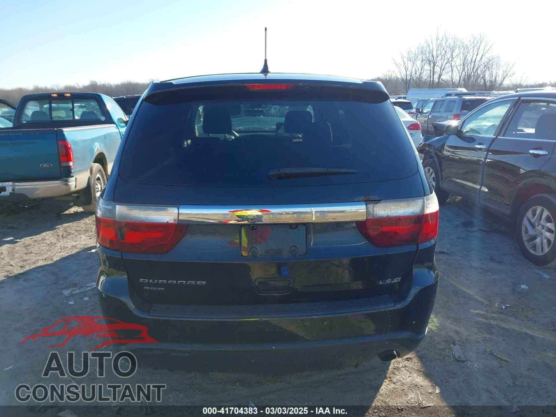 DODGE DURANGO 2013 - 1C4RDJAG3DC552612
