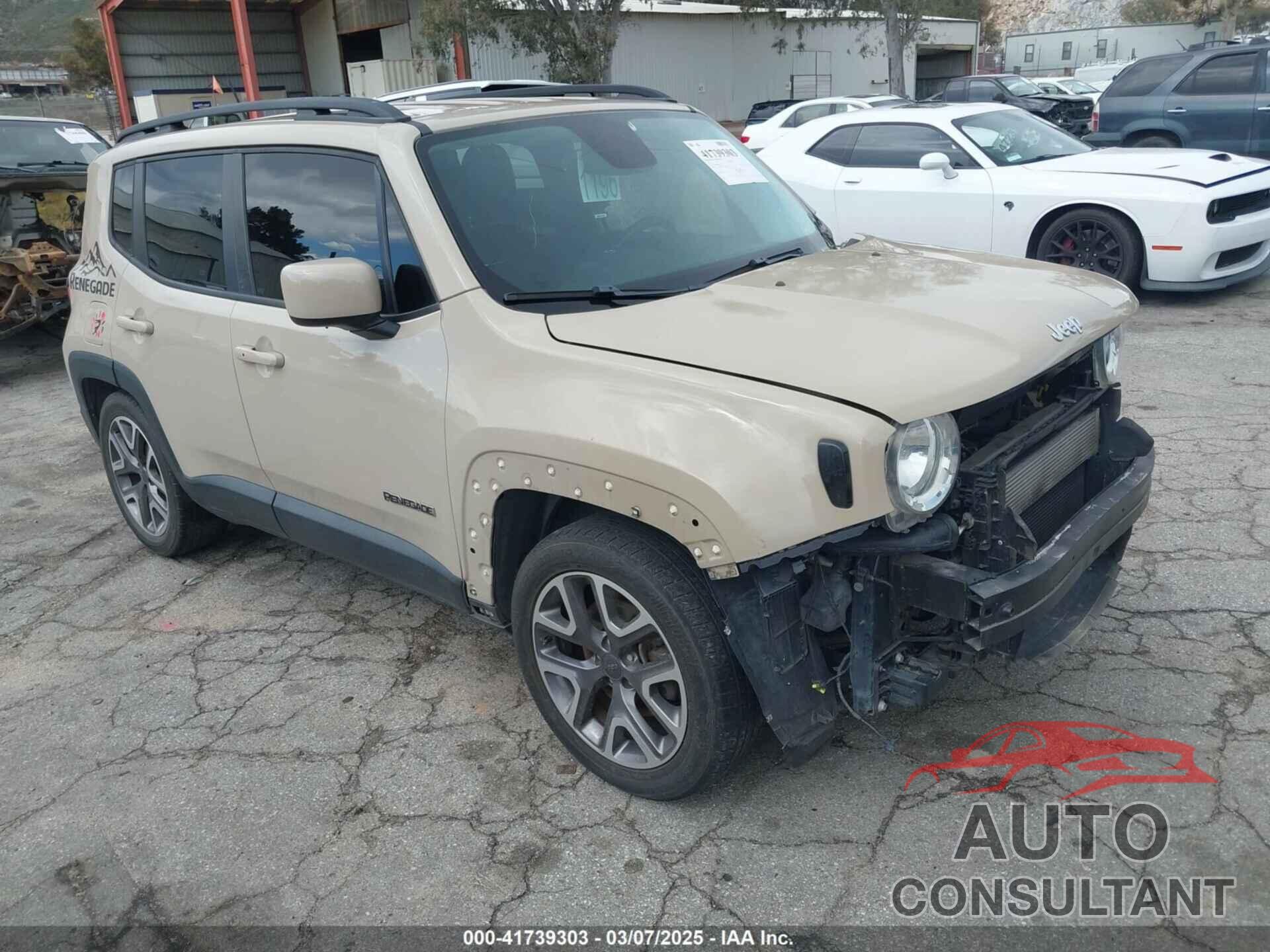 JEEP RENEGADE 2016 - ZACCJABT3GPE29936