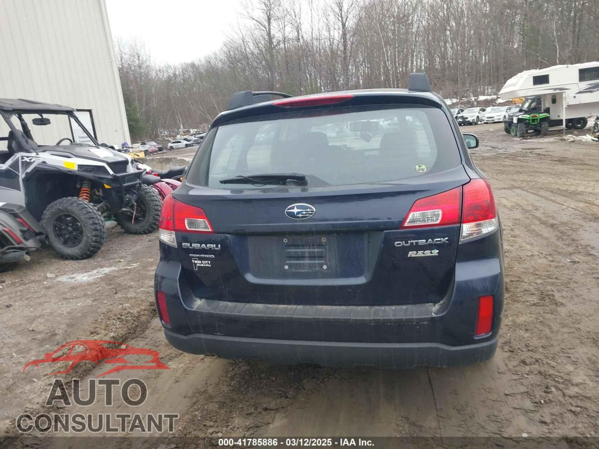 SUBARU OUTBACK 2014 - 4S4BRBAC5E3217953