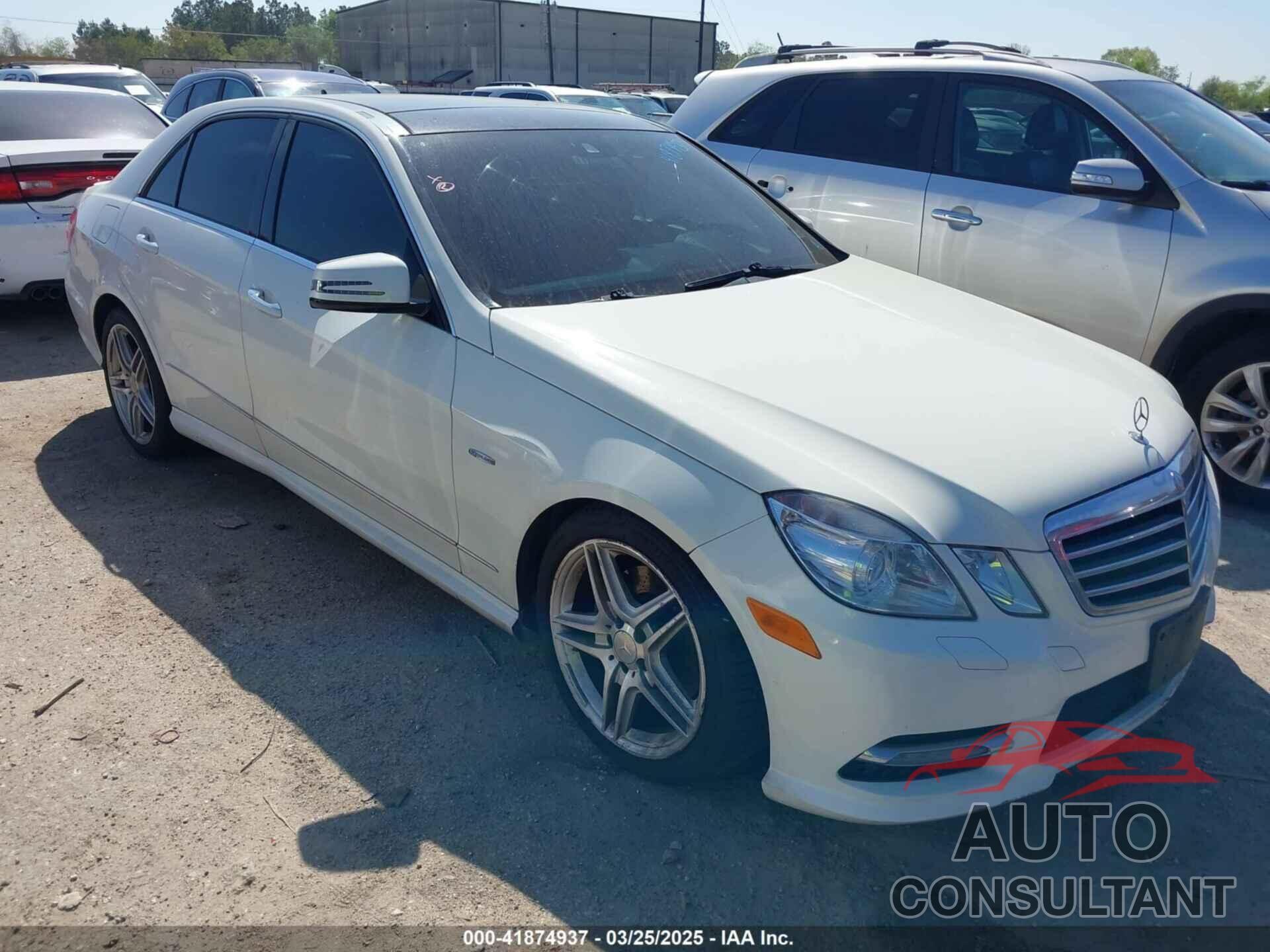 MERCEDES-BENZ E 350 2012 - WDDHF5KB5CA550795