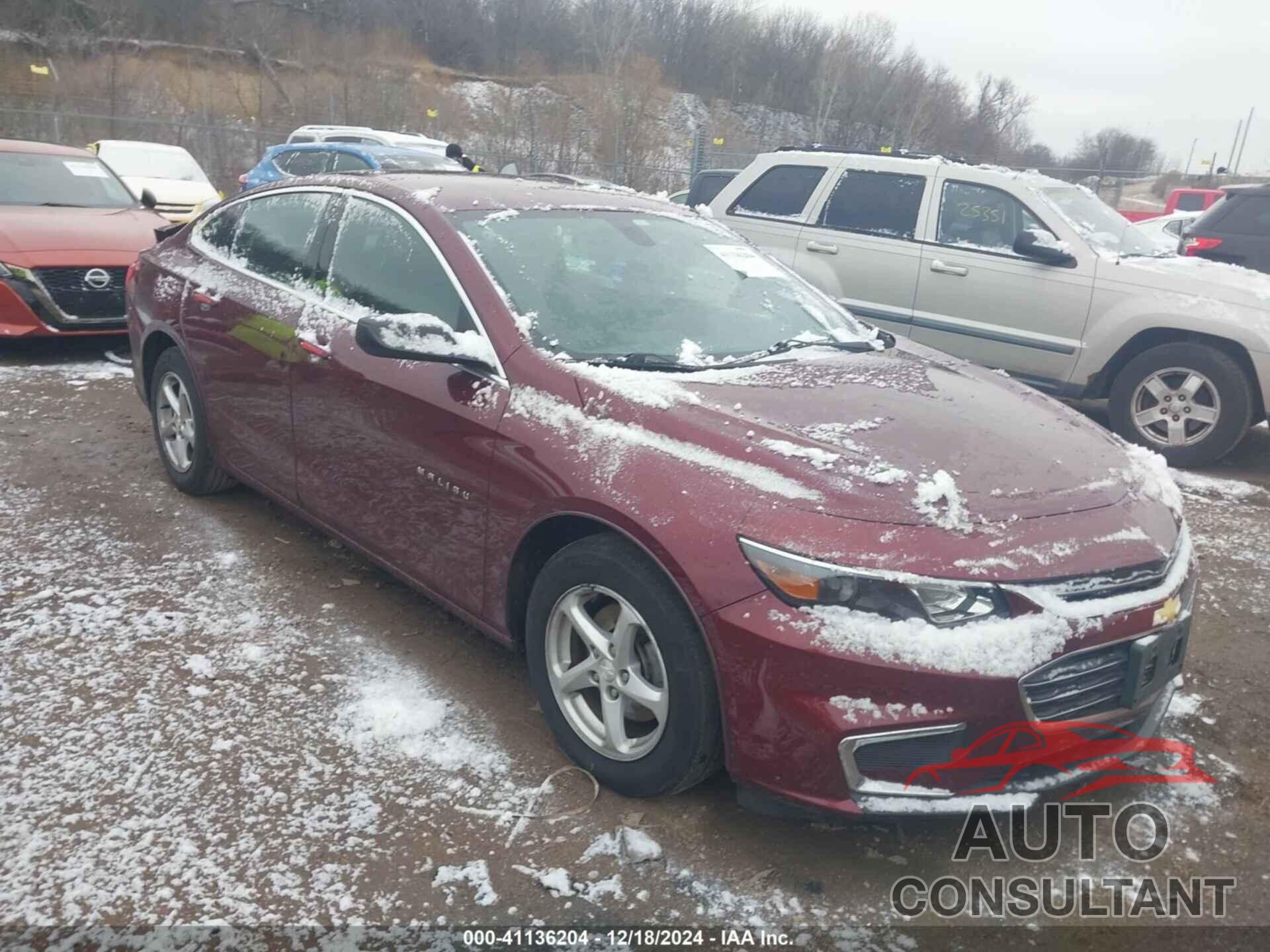 CHEVROLET MALIBU 2016 - 1G1ZB55T1GF247744