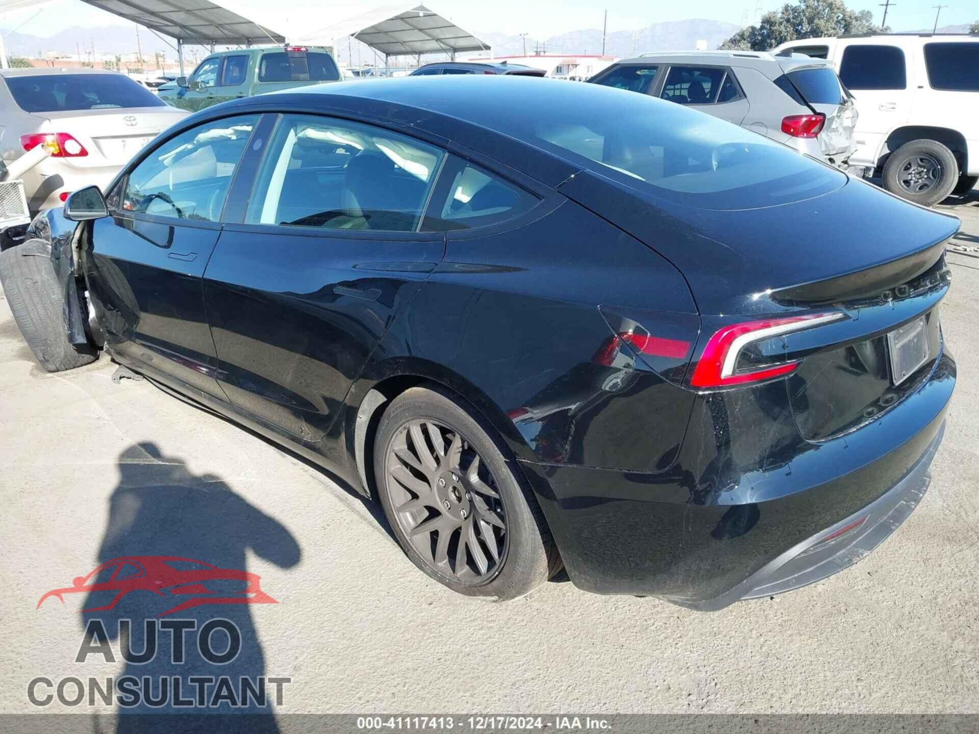 TESLA MODEL 3 2024 - 5YJ3E1EB4RF730796
