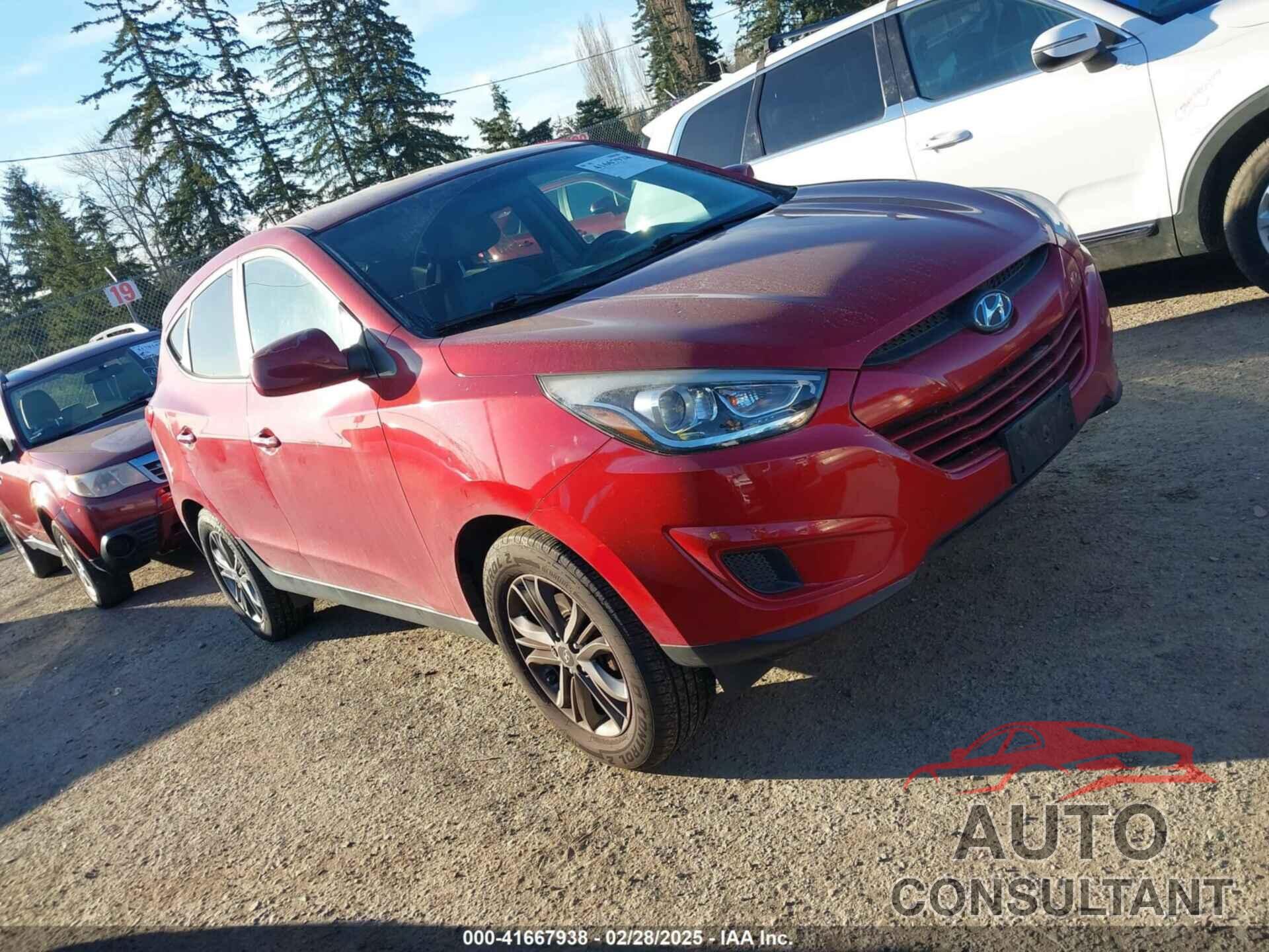 HYUNDAI TUCSON 2015 - KM8JTCAF3FU111820