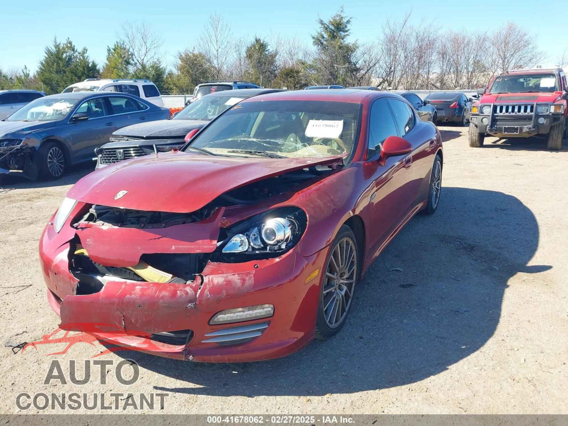 PORSCHE PANAMERA 2011 - WP0AA2A74BL021220