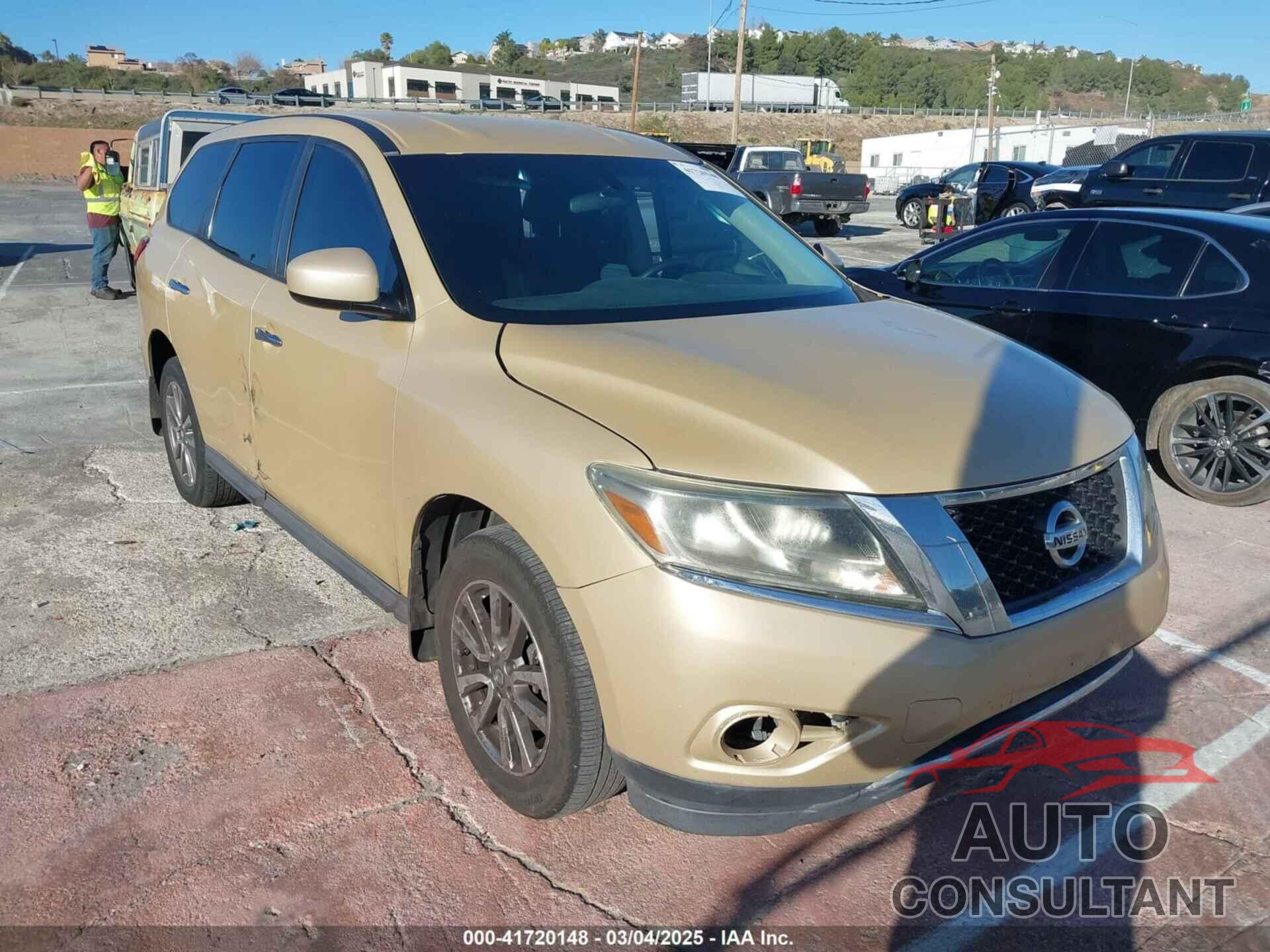 NISSAN PATHFINDER 2013 - 5N1AR2MN6DC633209