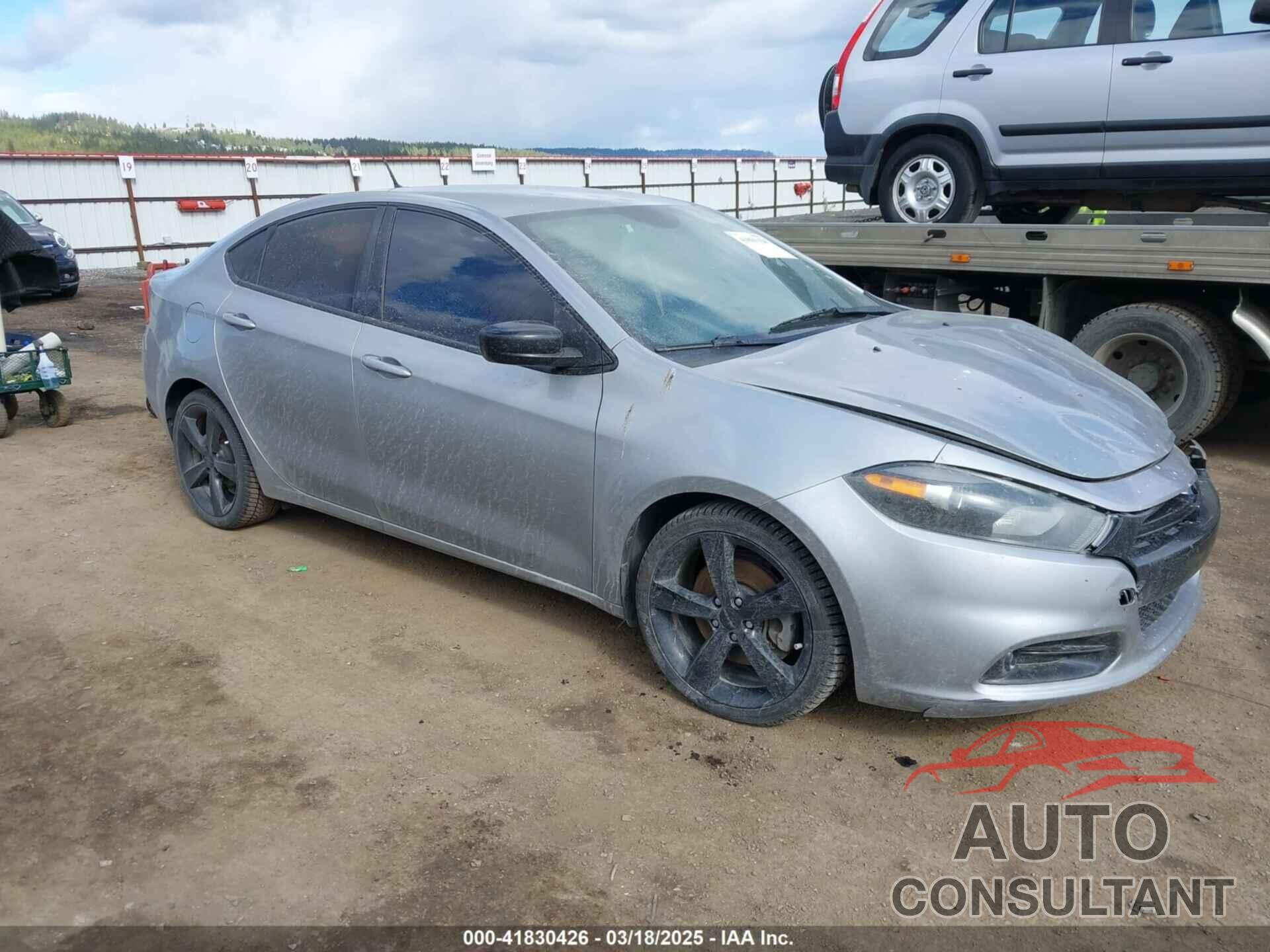 DODGE DART 2015 - 1C3CDFBB0FD187300
