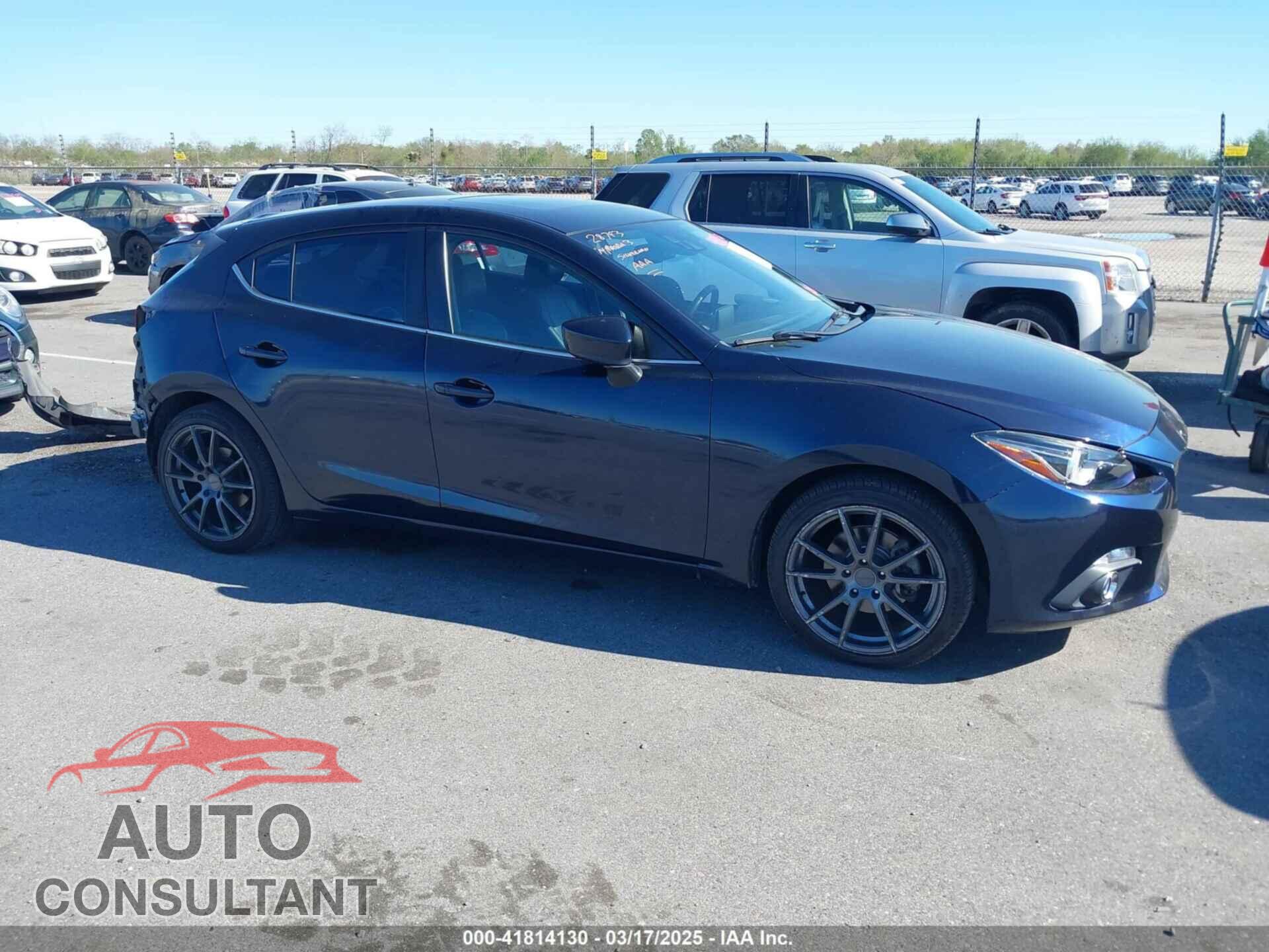 MAZDA MAZDA3 2014 - JM1BM1M32E1208762