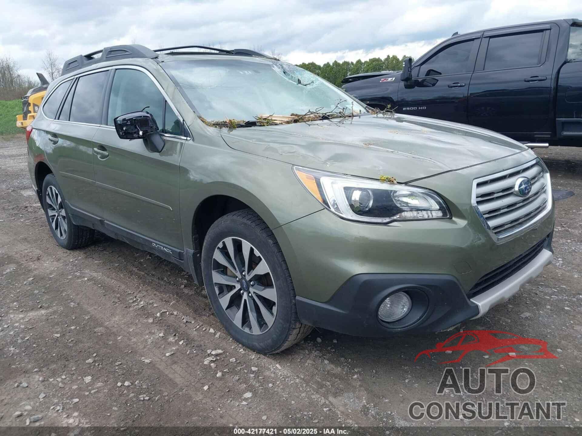 SUBARU OUTBACK 2016 - 4S4BSALC9G3242546