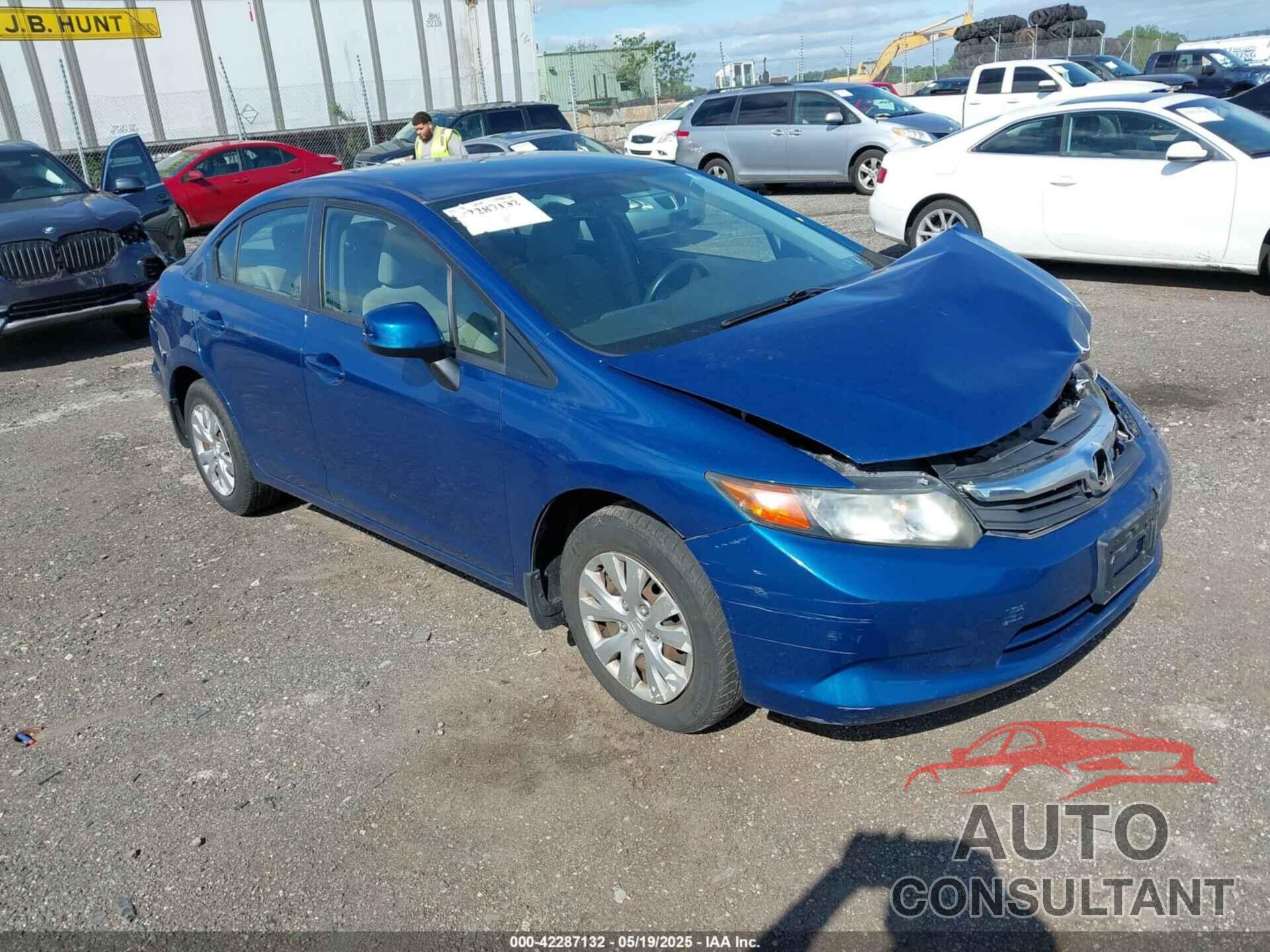 HONDA CIVIC 2012 - 19XFB2F50CE319039