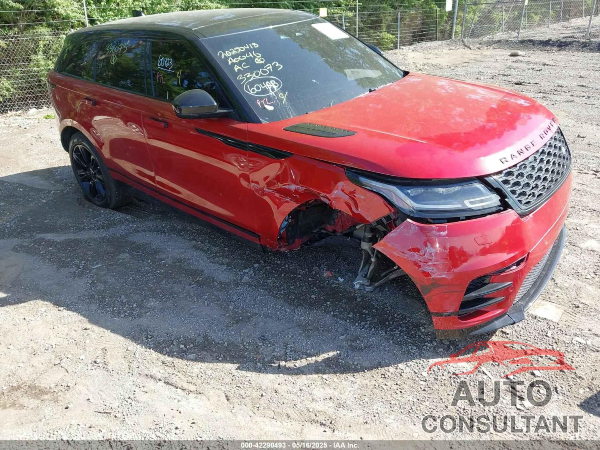 LAND ROVER RANGE ROVER VELAR 2022 - SALYT2EX1NA330073