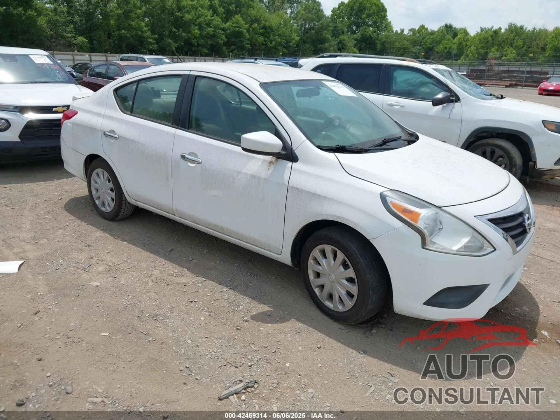 NISSAN VERSA 2016 - 3N1CN7AP5GL825793