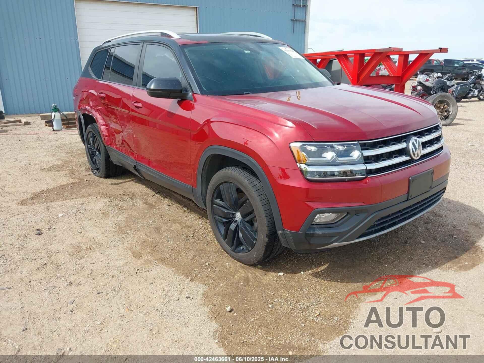 VOLKSWAGEN ATLAS 2019 - 1V2WR2CA5KC590468