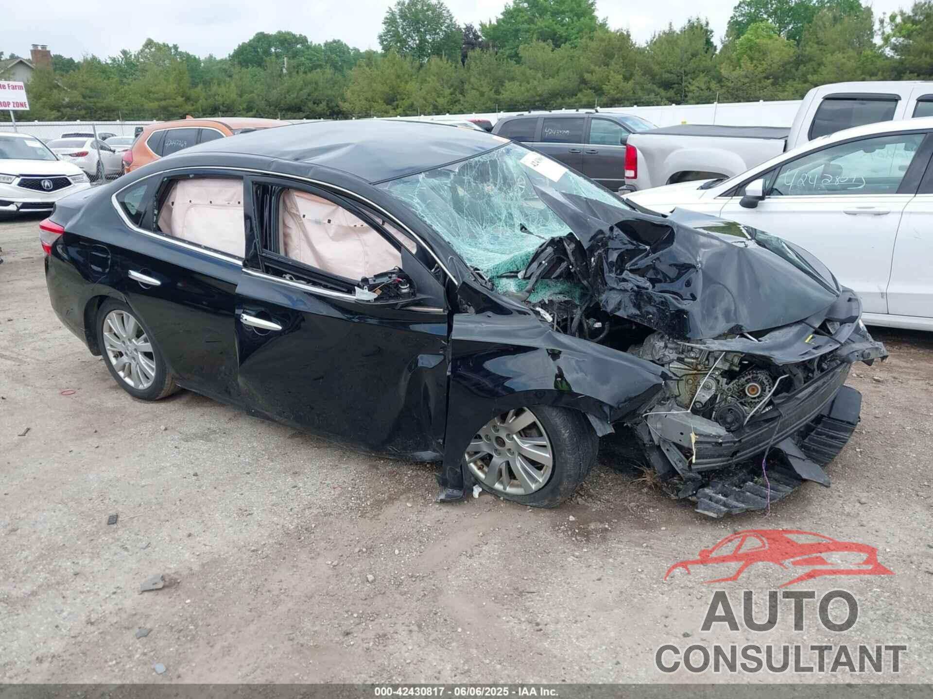 NISSAN SENTRA 2015 - 3N1AB7AP3FY223346
