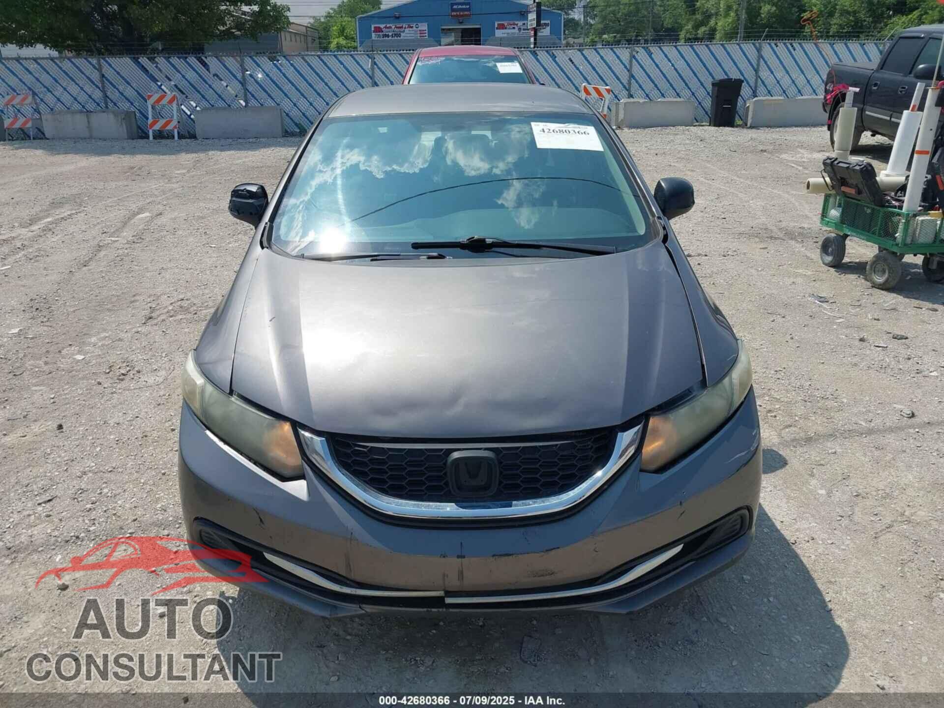 HONDA CIVIC 2013 - 19XFB2F52DE019763