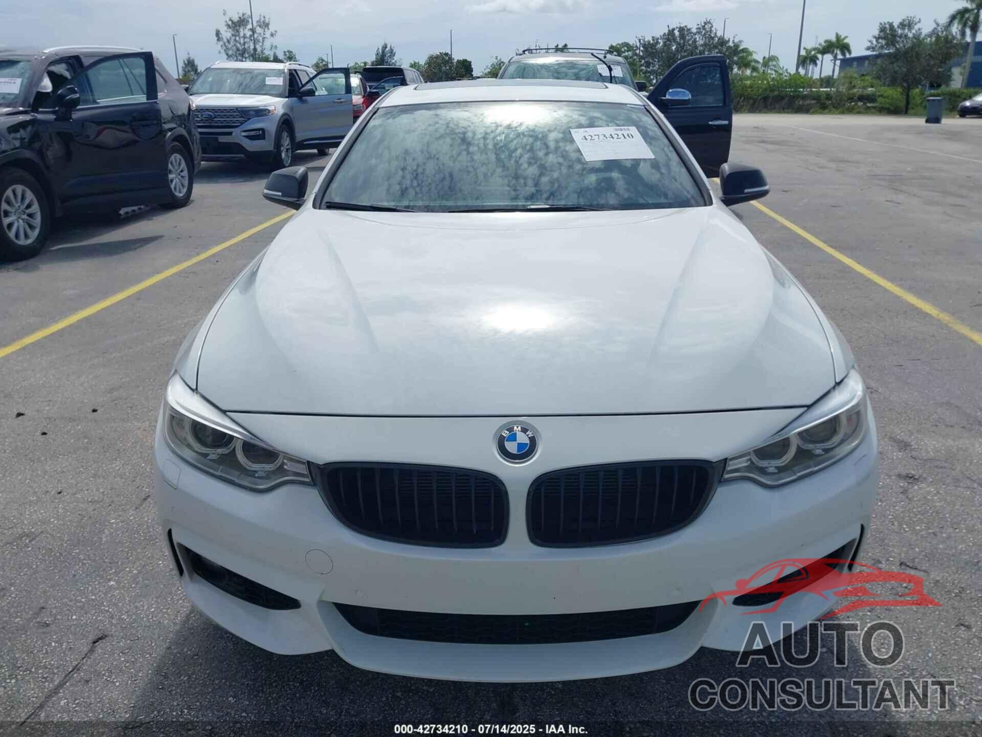 BMW 435I GRAN COUPE 2016 - WBA4B3C58GG528016