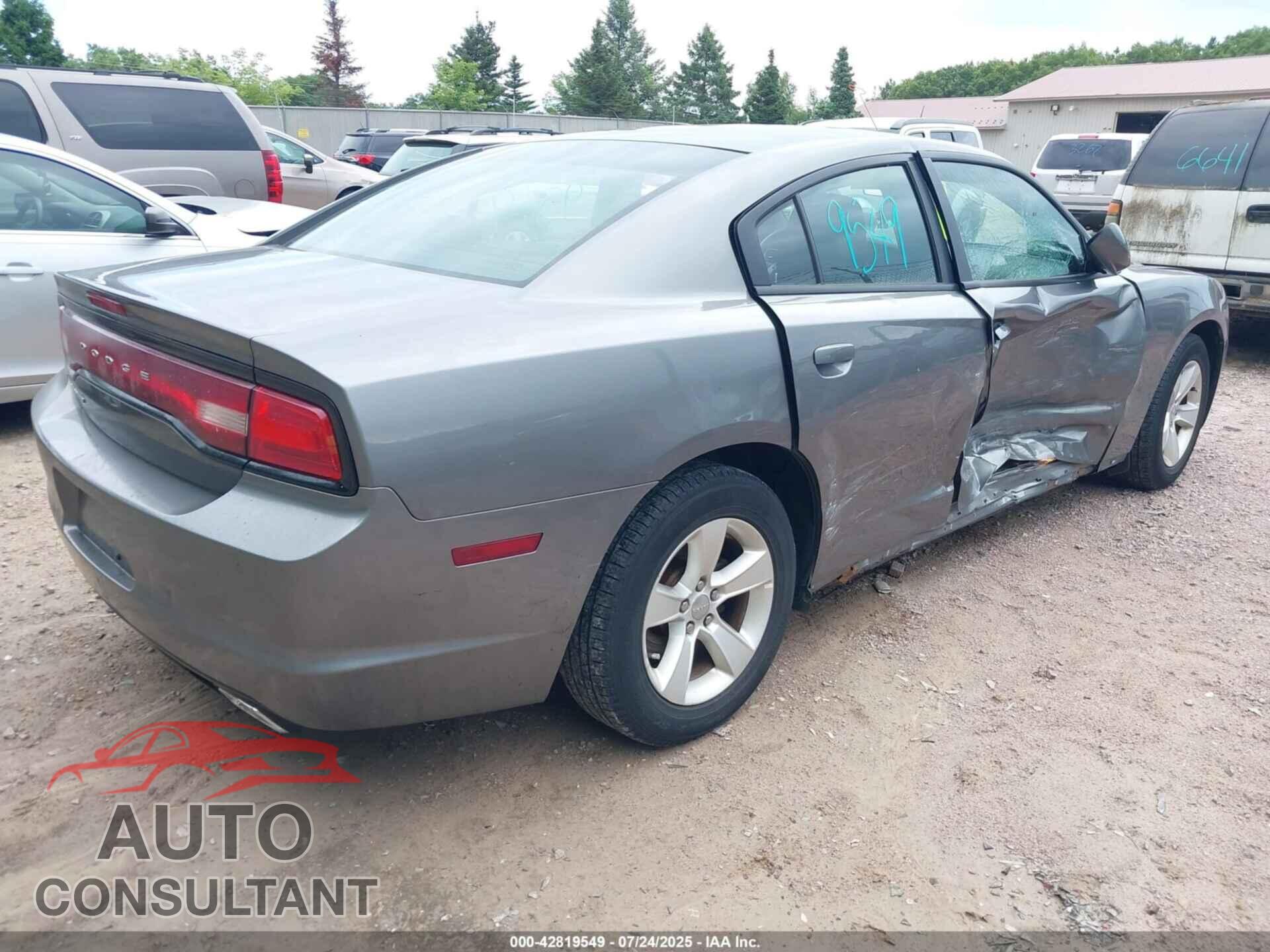 DODGE CHARGER 2012 - 2C3CDXBG9CH187327