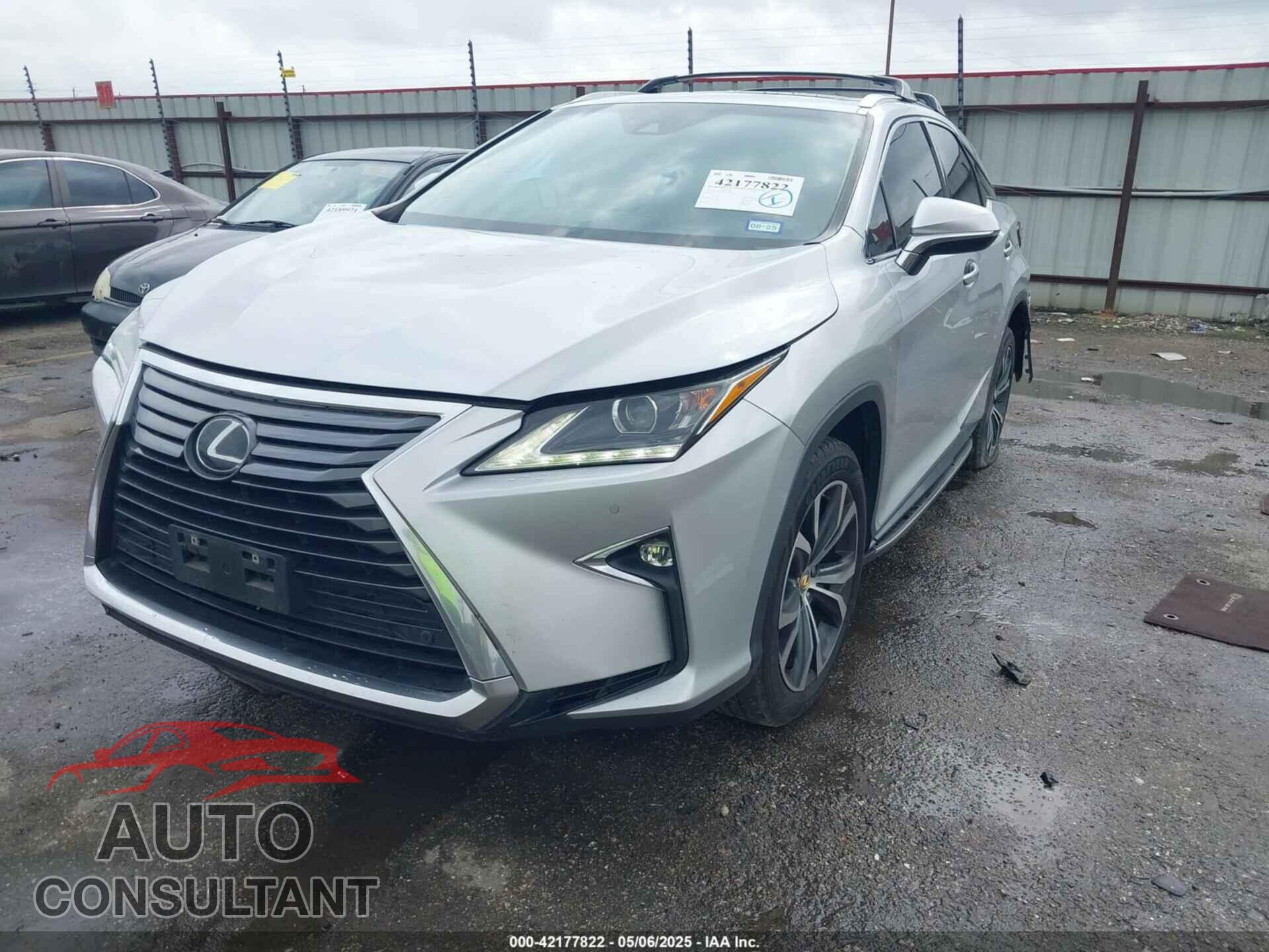 LEXUS RX 350 2017 - 2T2ZZMCA6HC044302