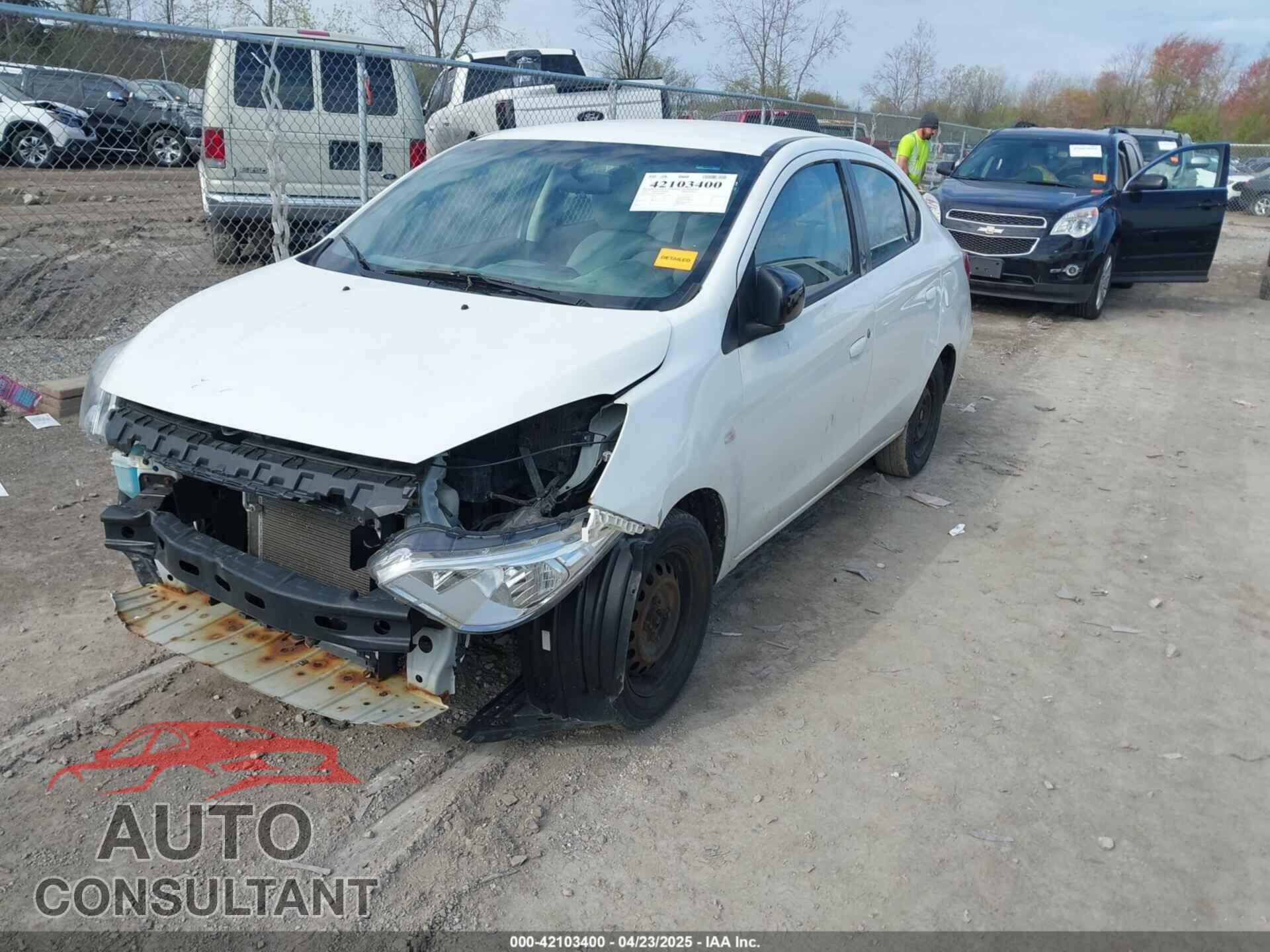 MITSUBISHI MIRAGE G4 2017 - ML32F3FJ5HHF08802