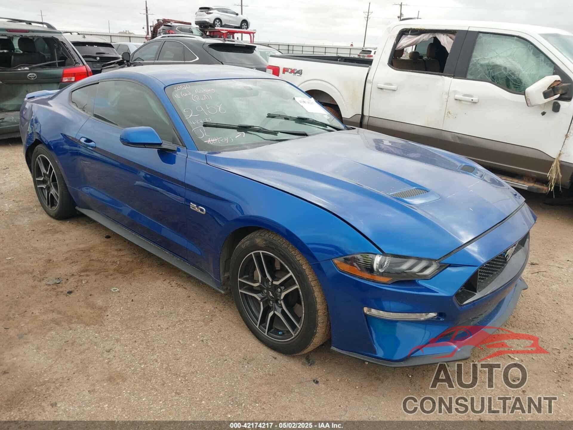 FORD MUSTANG 2018 - 1FA6P8CF8J5122958
