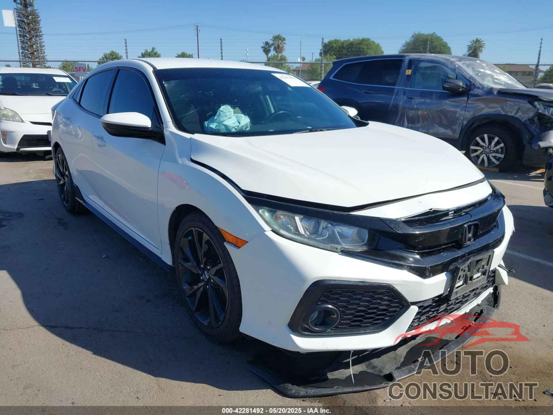 HONDA CIVIC 2017 - SHHFK7H43HU407343