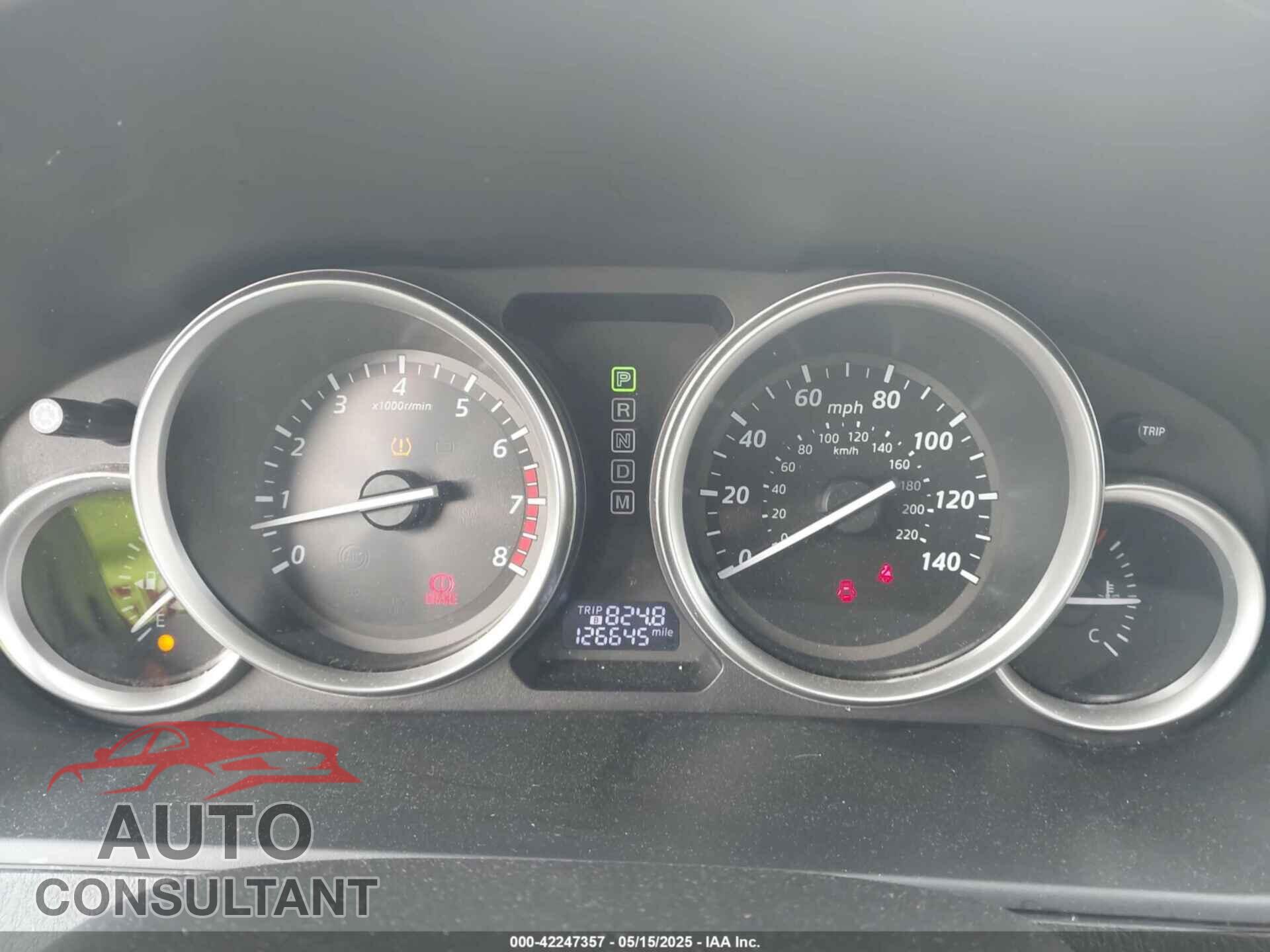 MAZDA CX-9 2014 - JM3TB2DA5E0436542