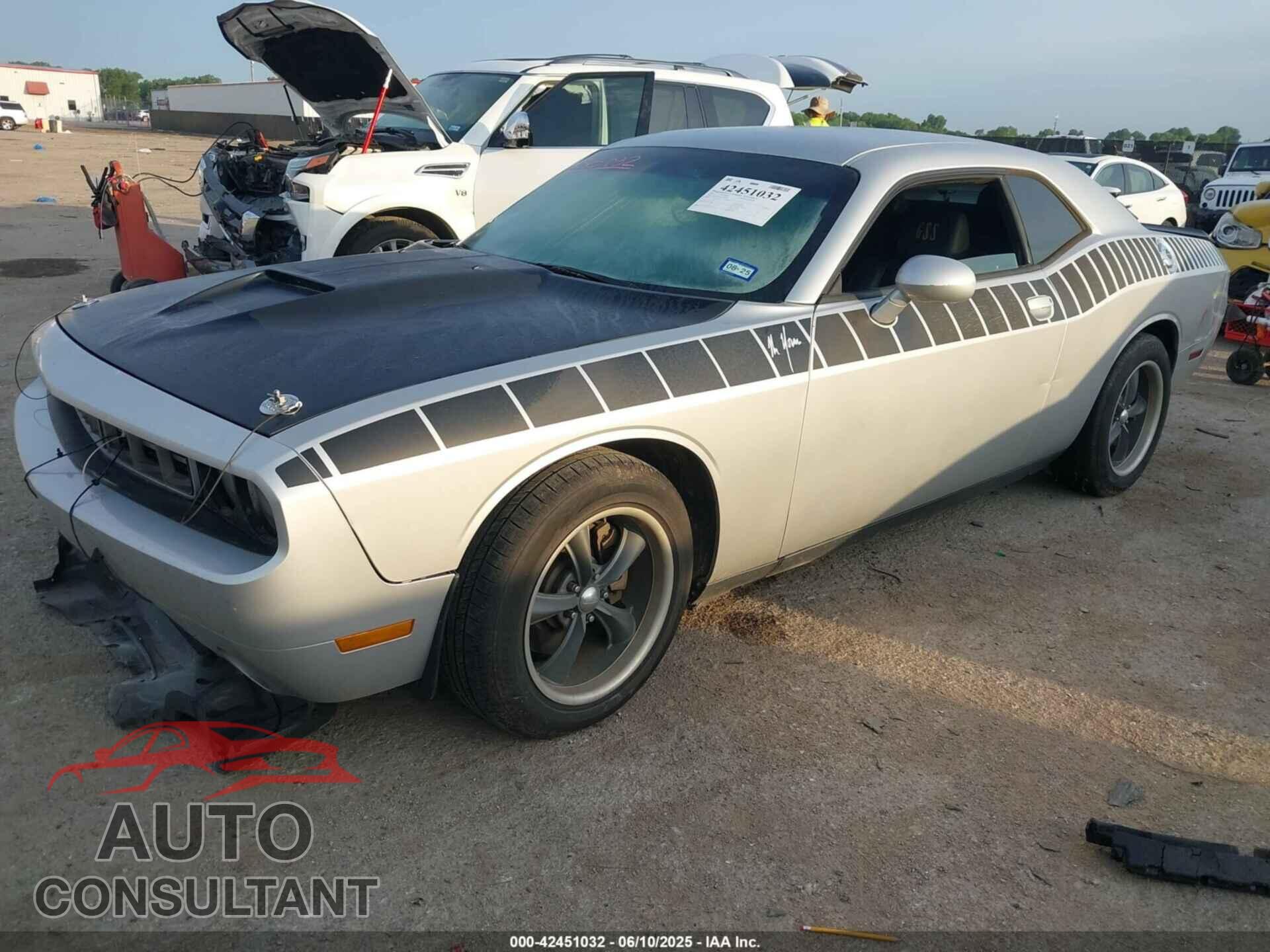 DODGE CHALLENGER 2012 - 2C3CDYBT4CH193975