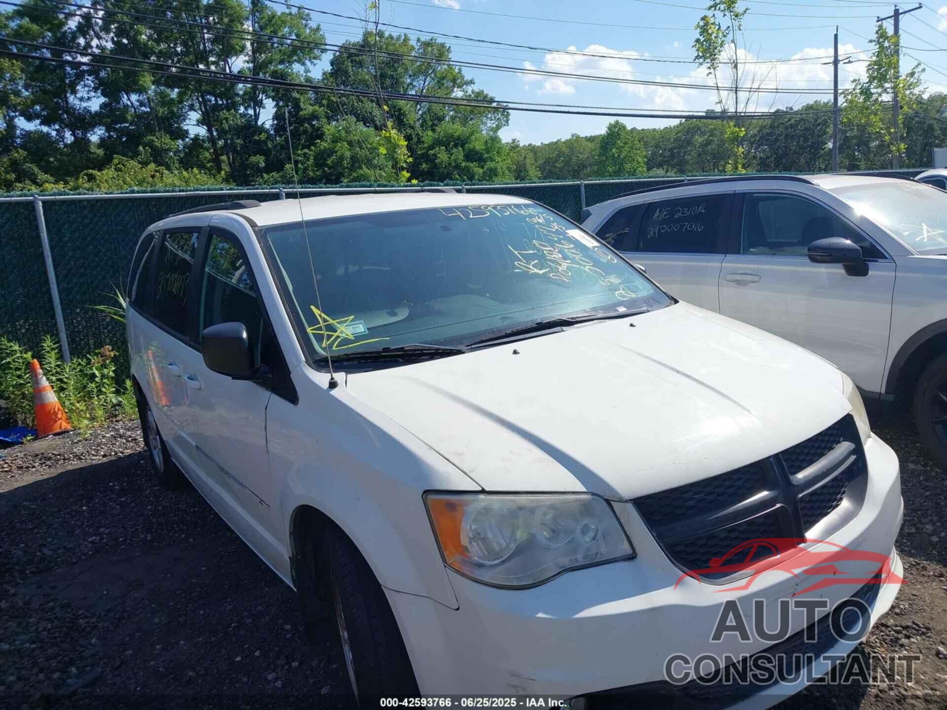 DODGE GRAND CARAVAN 2011 - 2D4RN3DG3BR639843