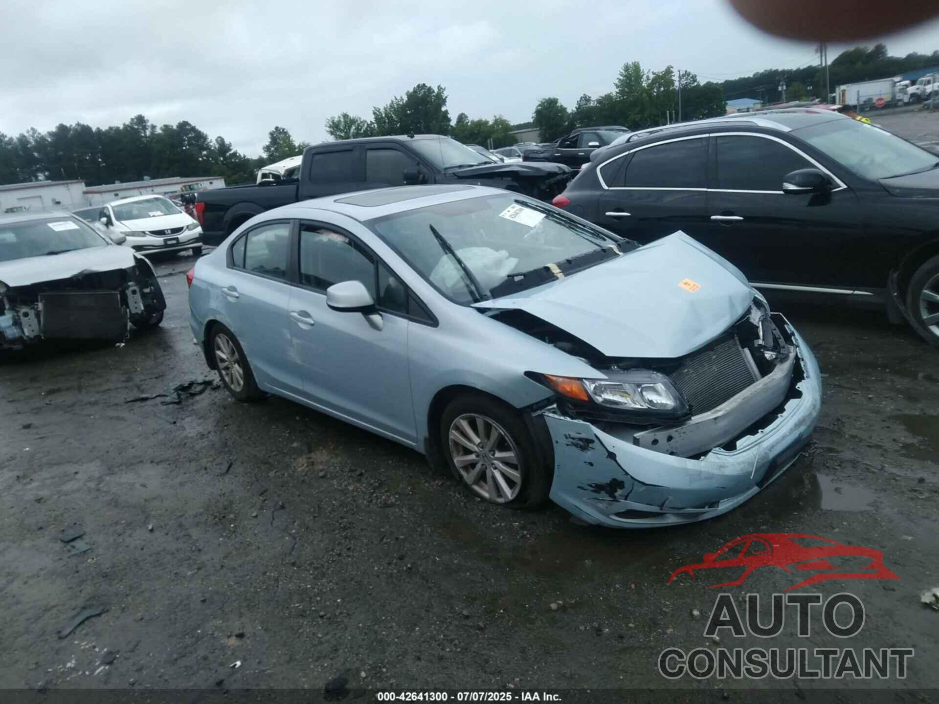 HONDA CIVIC 2012 - 19XFB2F9XCE045948