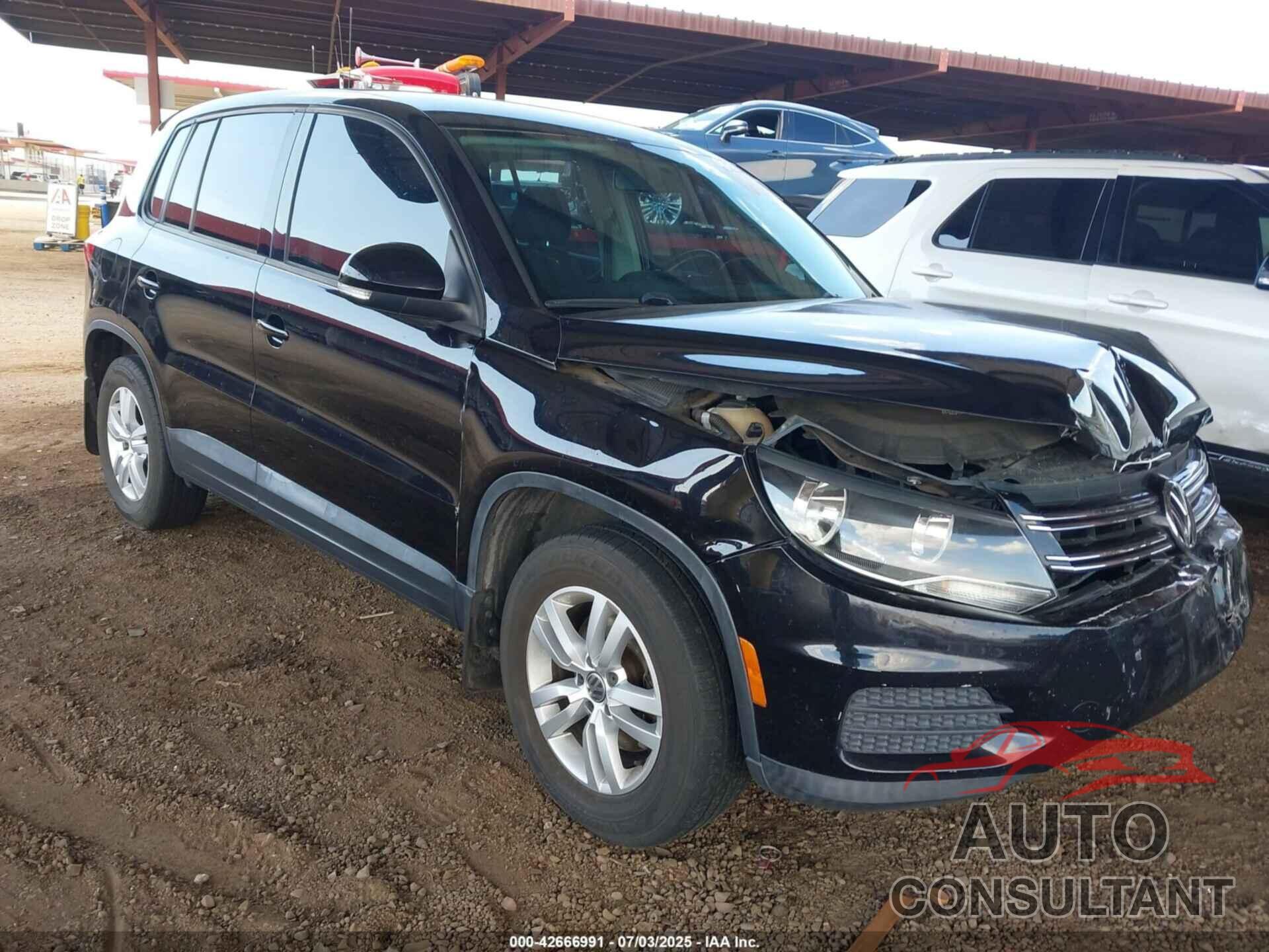 VOLKSWAGEN TIGUAN 2013 - WVGBV3AXXDW586745