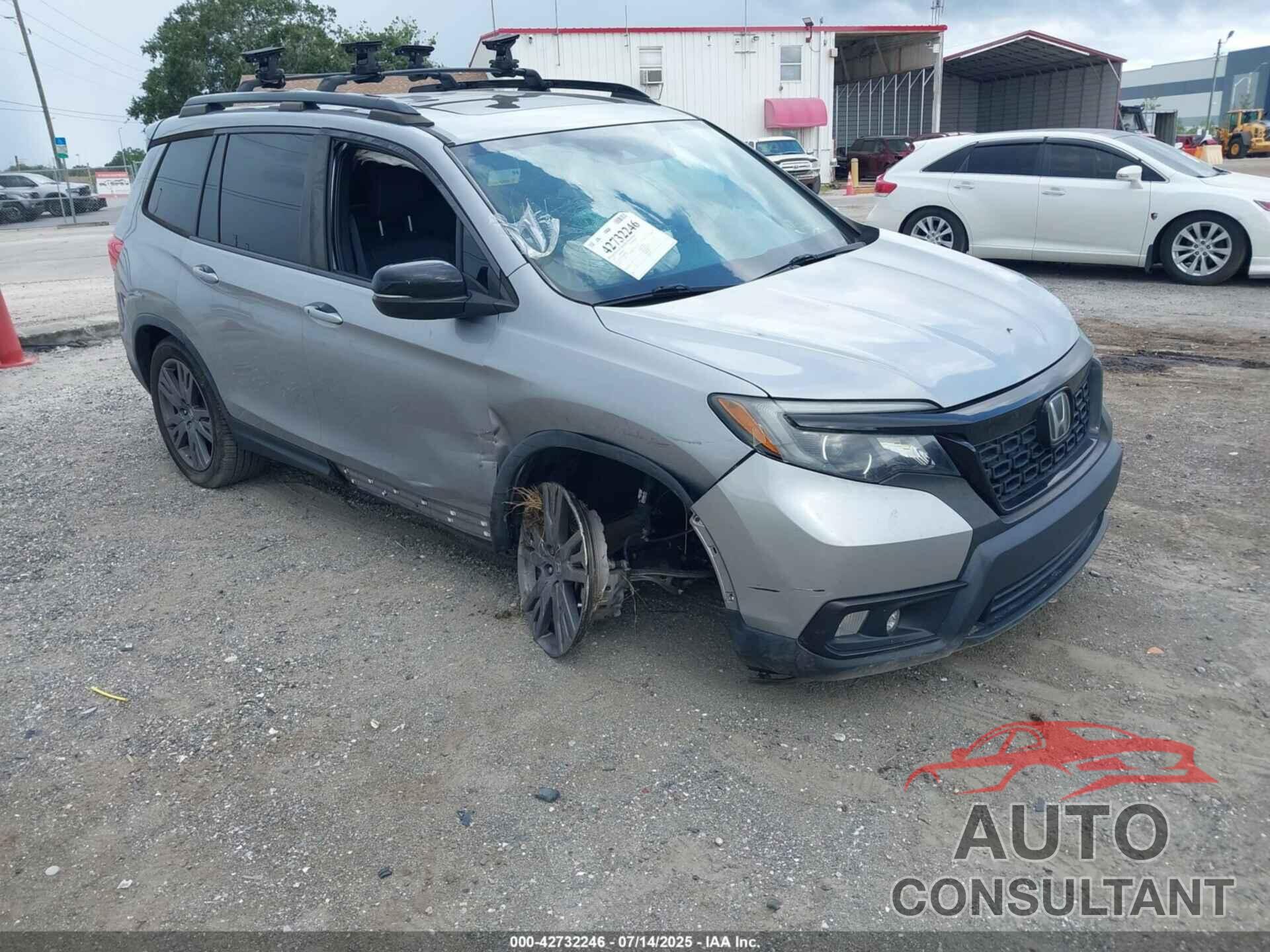 HONDA PASSPORT 2019 - 5FNYF7H58KB008121