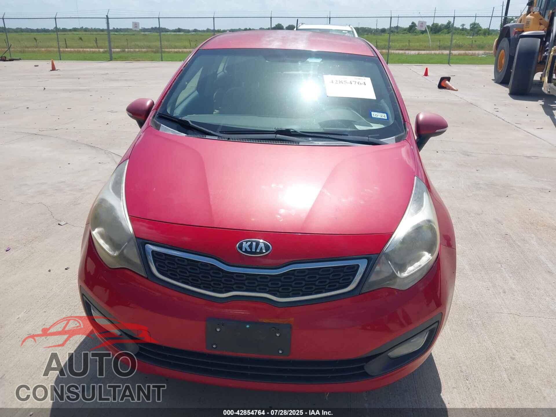 KIA RIO 2013 - KNADN4A32D6208951