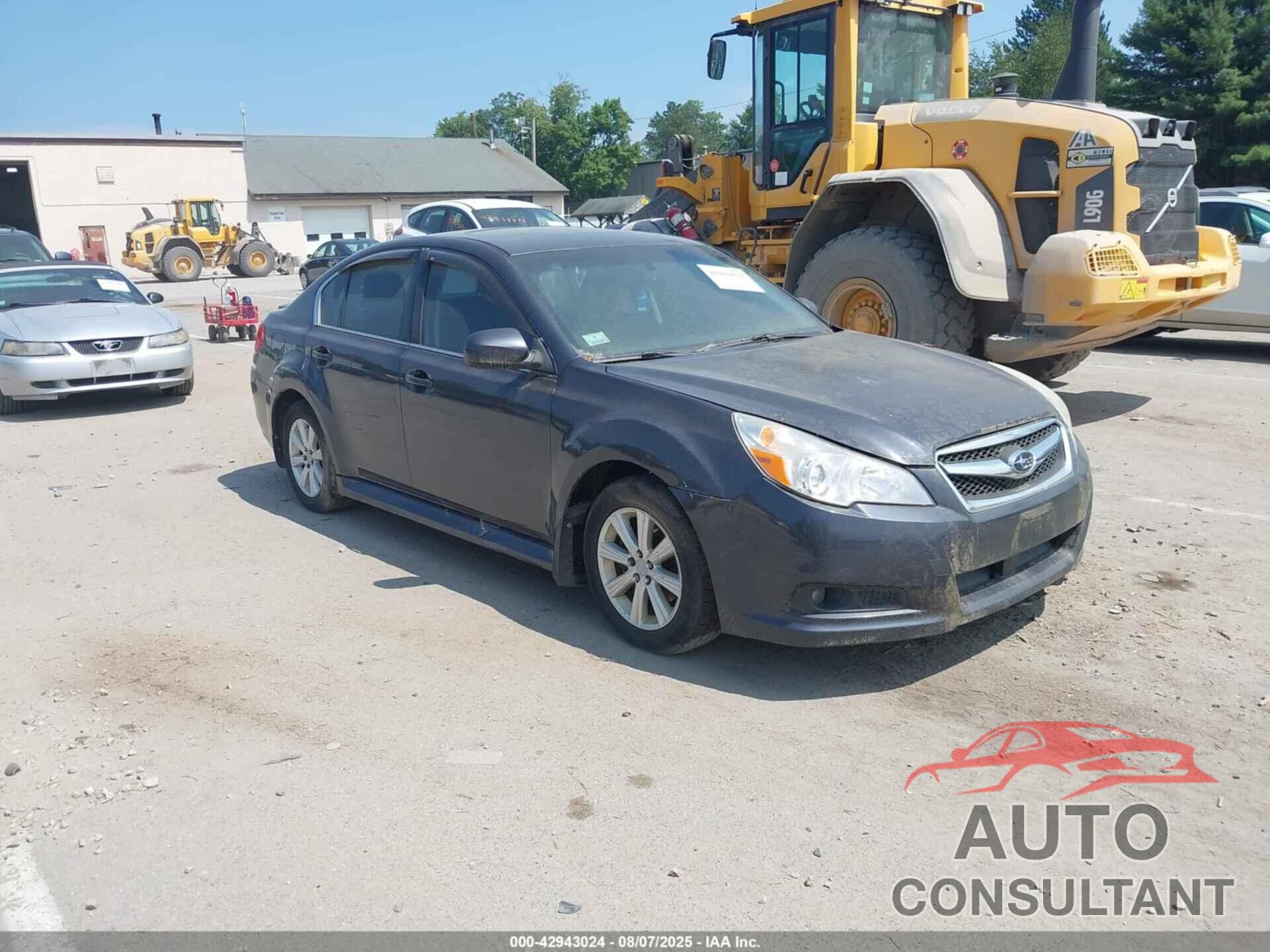 SUBARU LEGACY 2012 - 4S3BMBK63C3024905