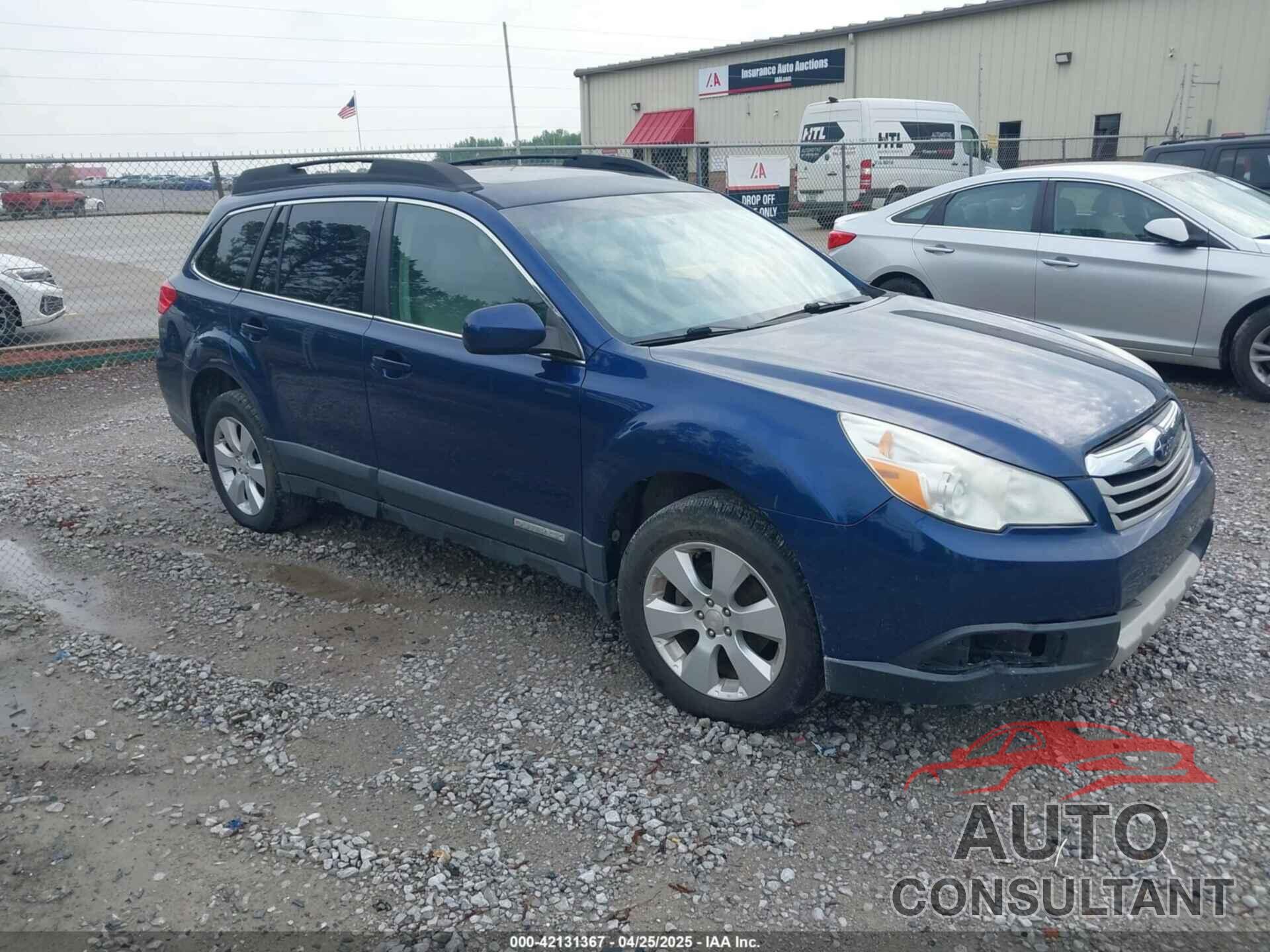 SUBARU OUTBACK 2010 - 4S4BRCKC5A3364157
