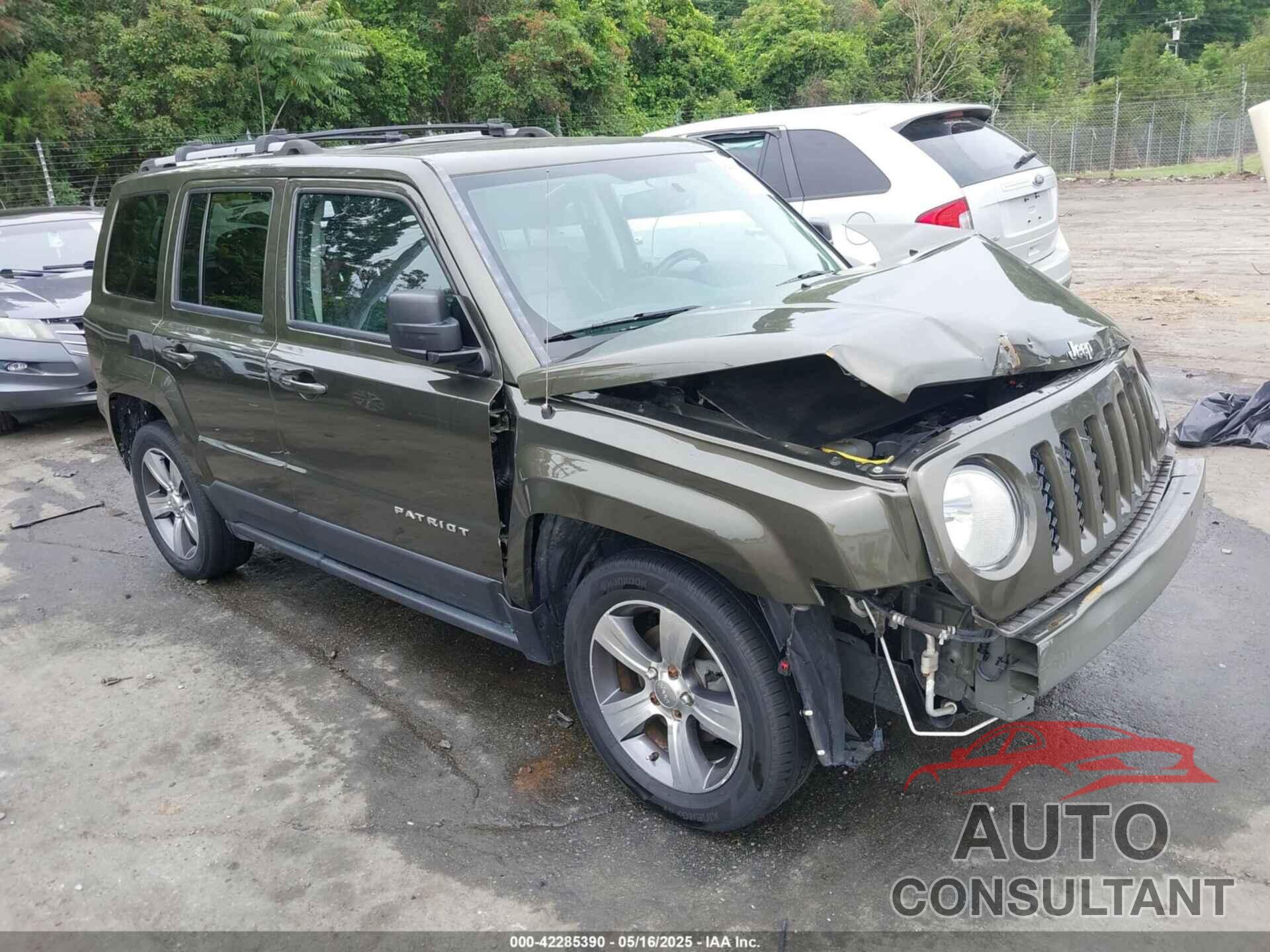 JEEP PATRIOT 2016 - 1C4NJPFAXGD584101