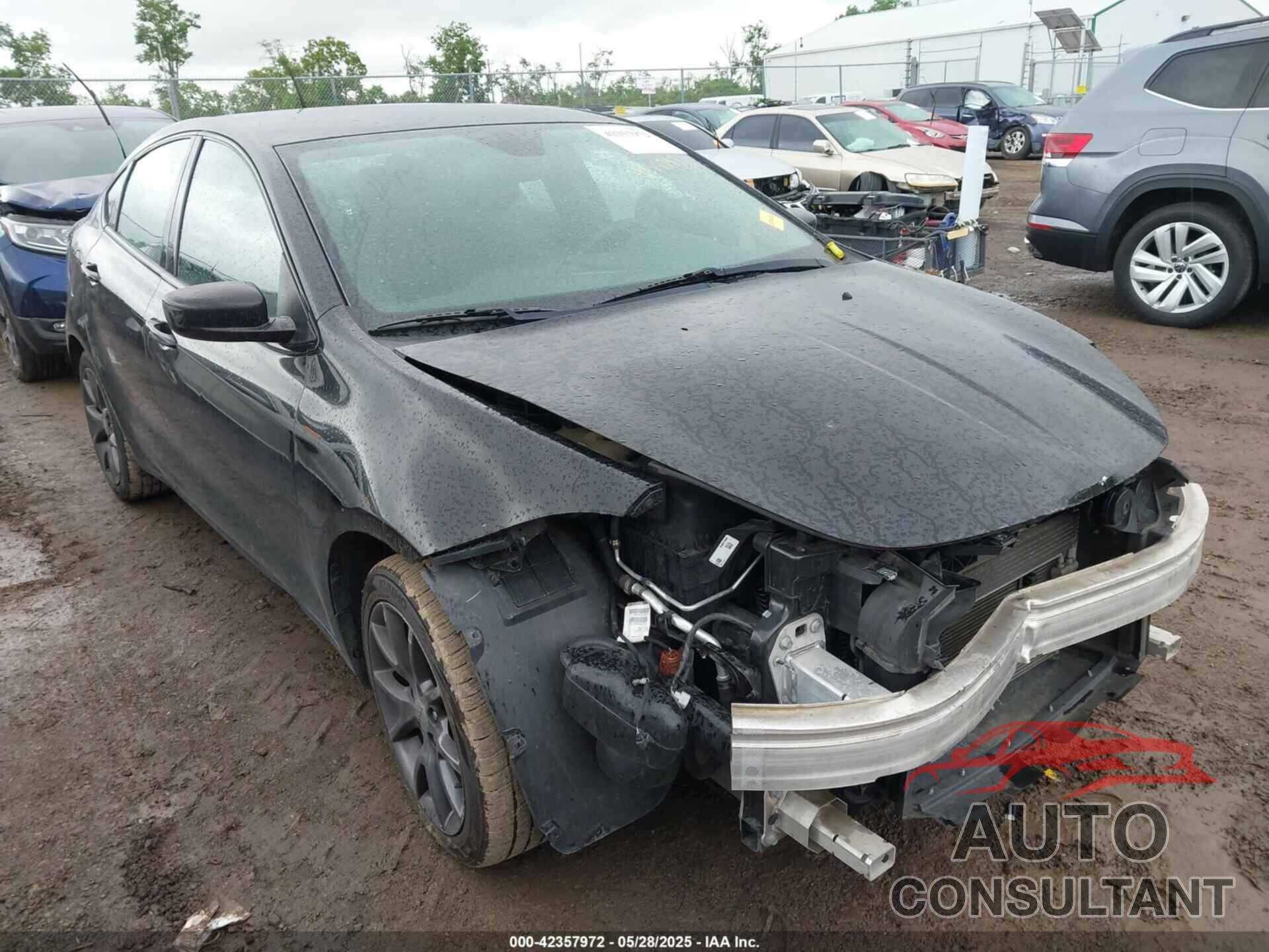 DODGE DART 2016 - 1C3CDFAA4GD752349
