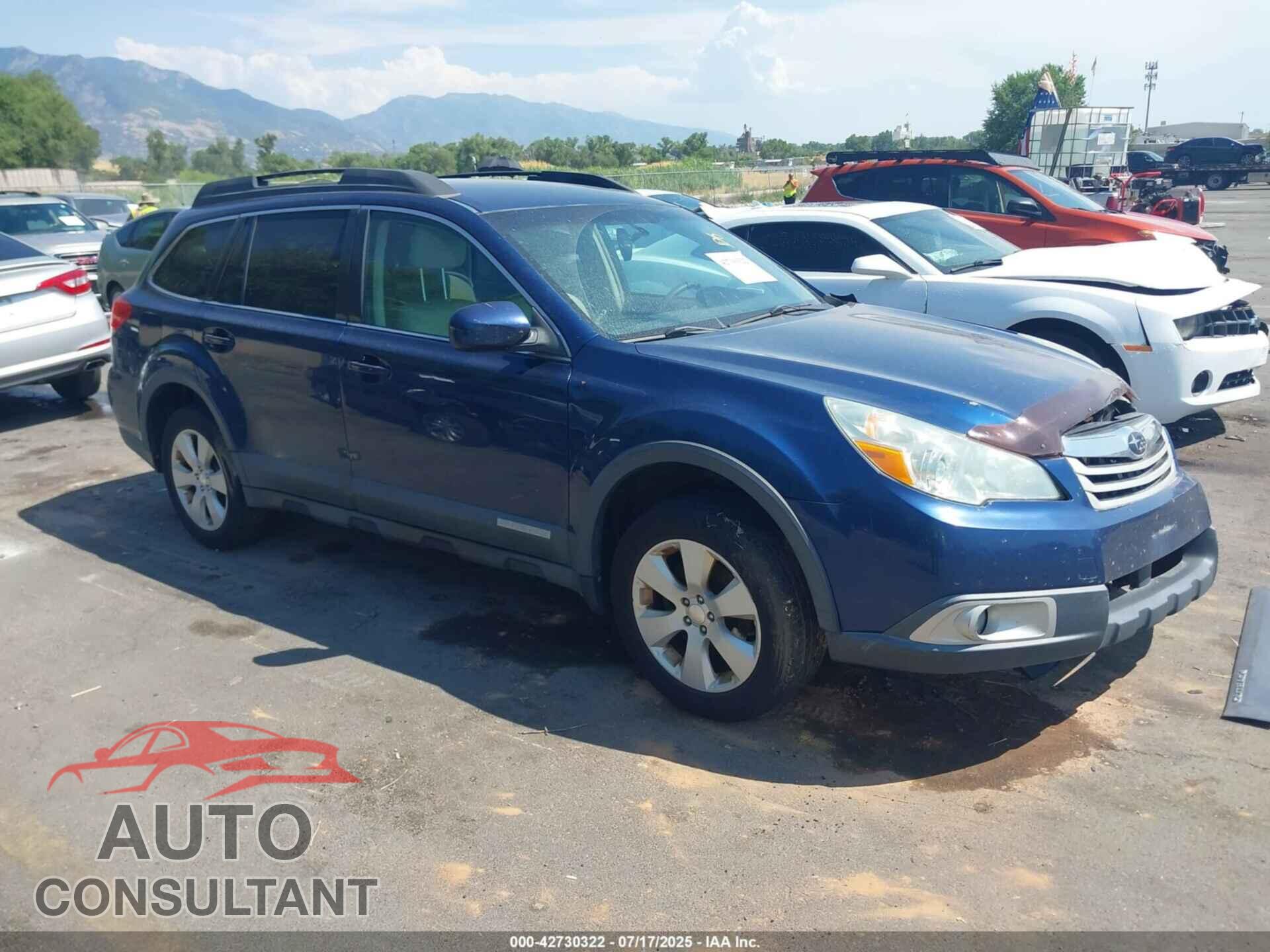 SUBARU OUTBACK 2011 - 4S4BRBCC8B3325086