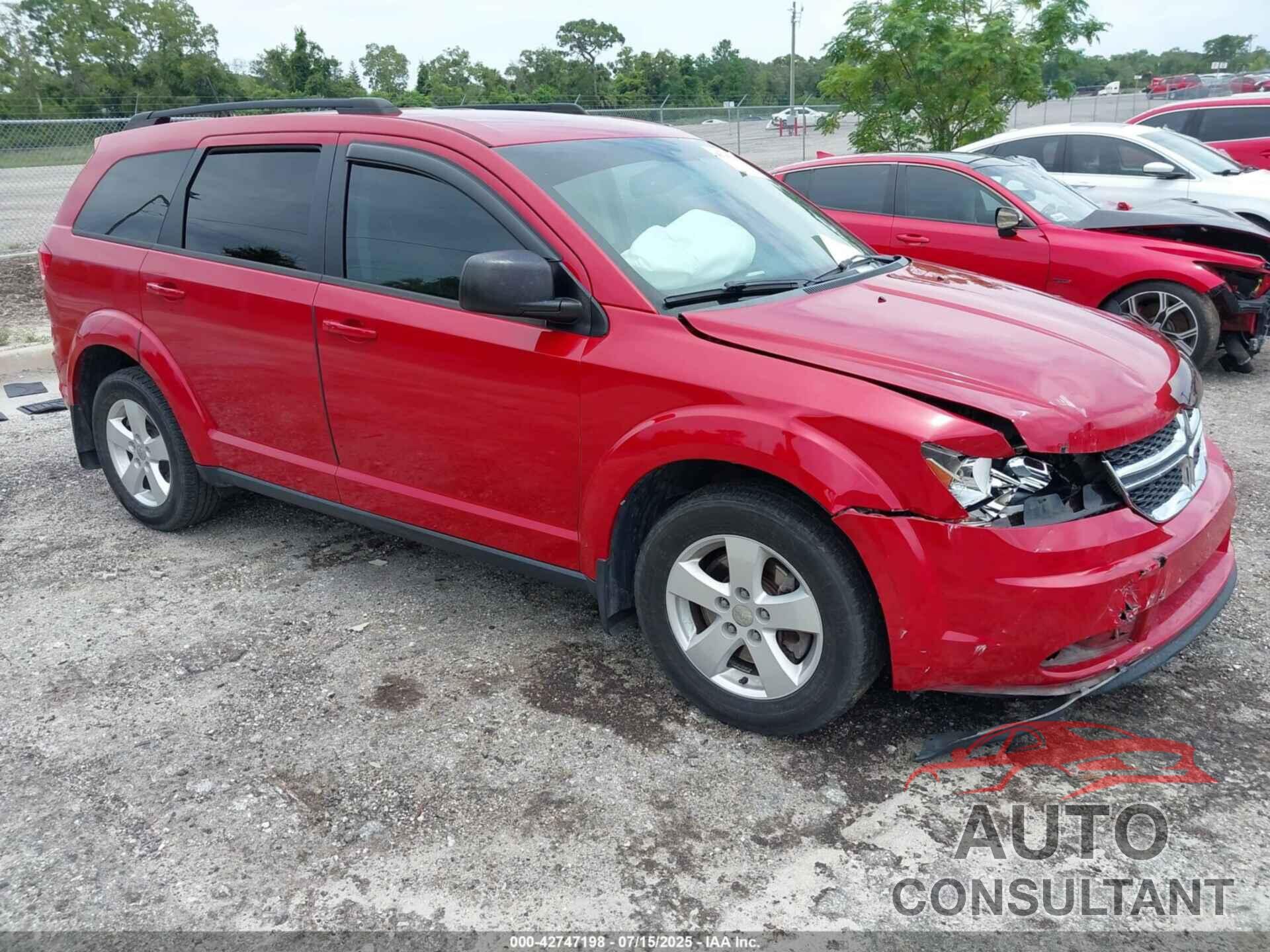 DODGE JOURNEY 2016 - 3C4PDCAB7GT104325