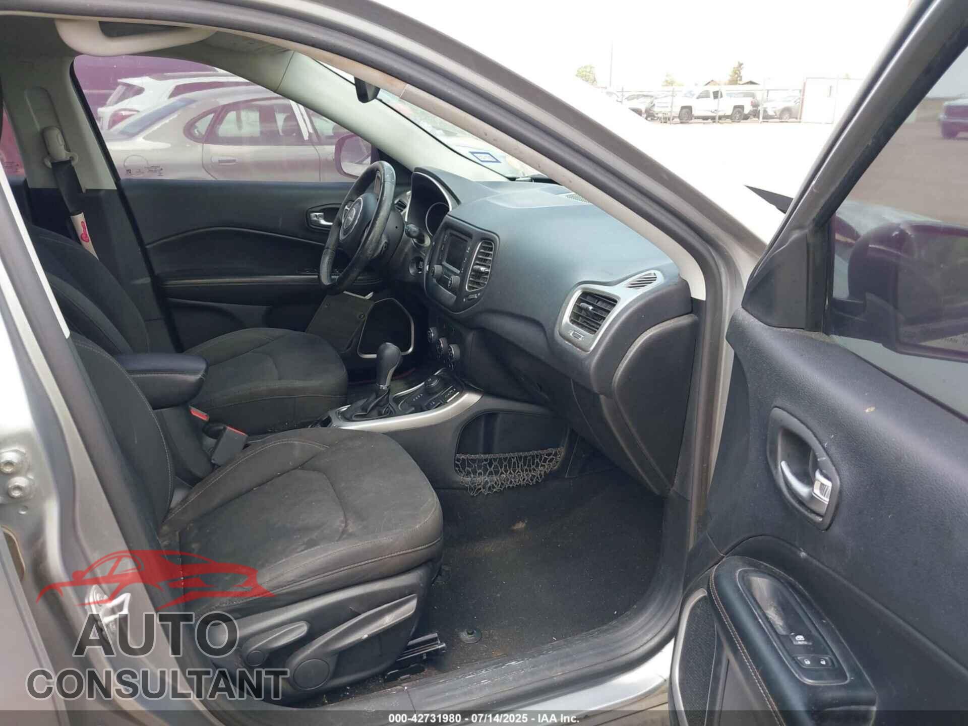 JEEP NEW COMPASS 2017 - 3C4NJDAB0HT647071