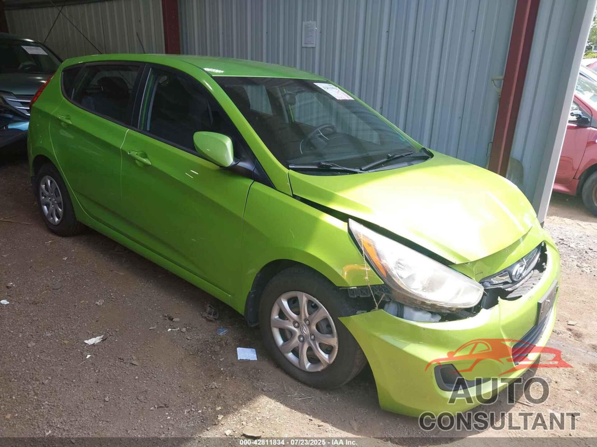 HYUNDAI ACCENT 2013 - KMHCT5AE7DU126913