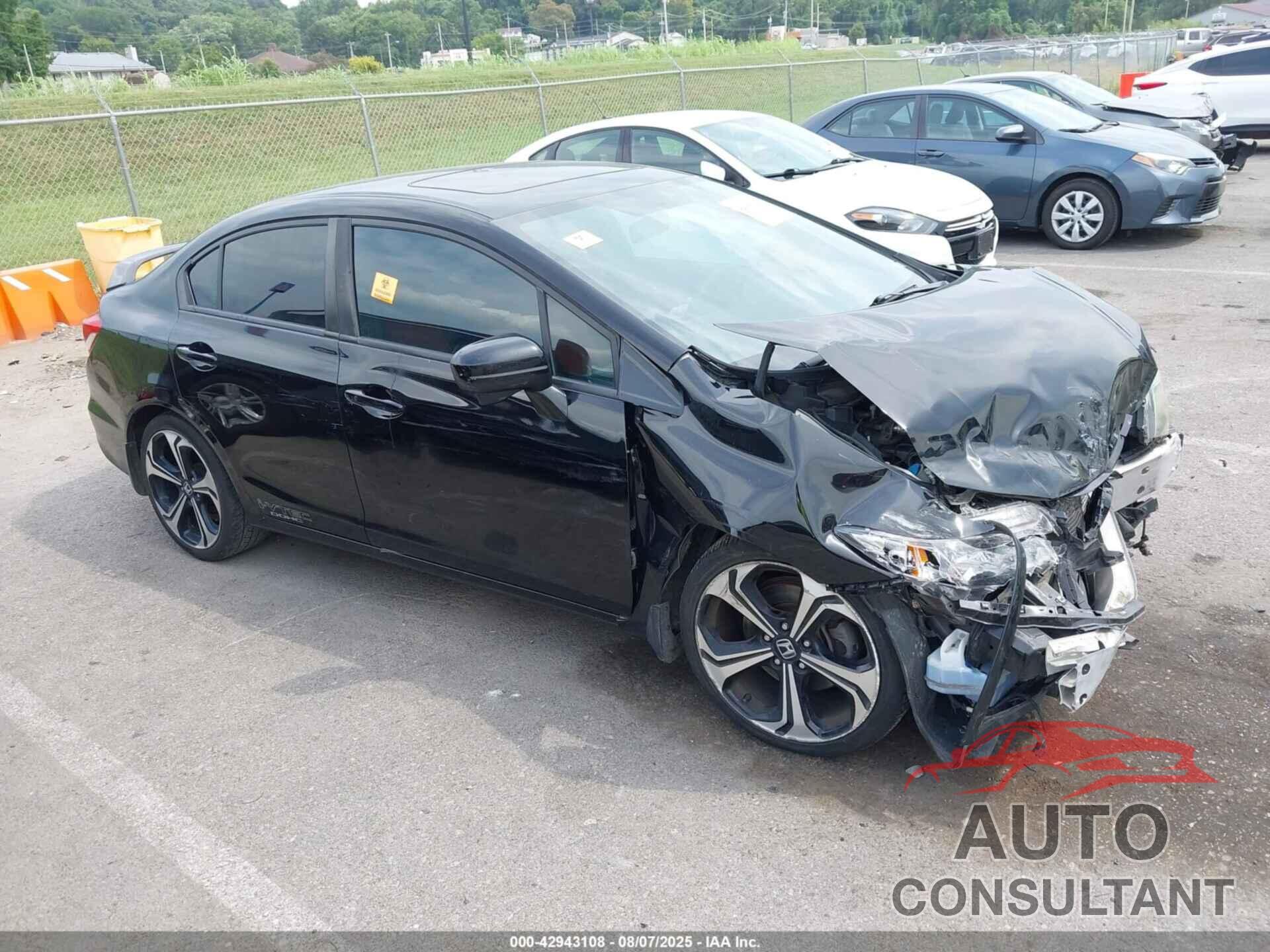 HONDA CIVIC 2015 - 2HGFB6E57FH702527