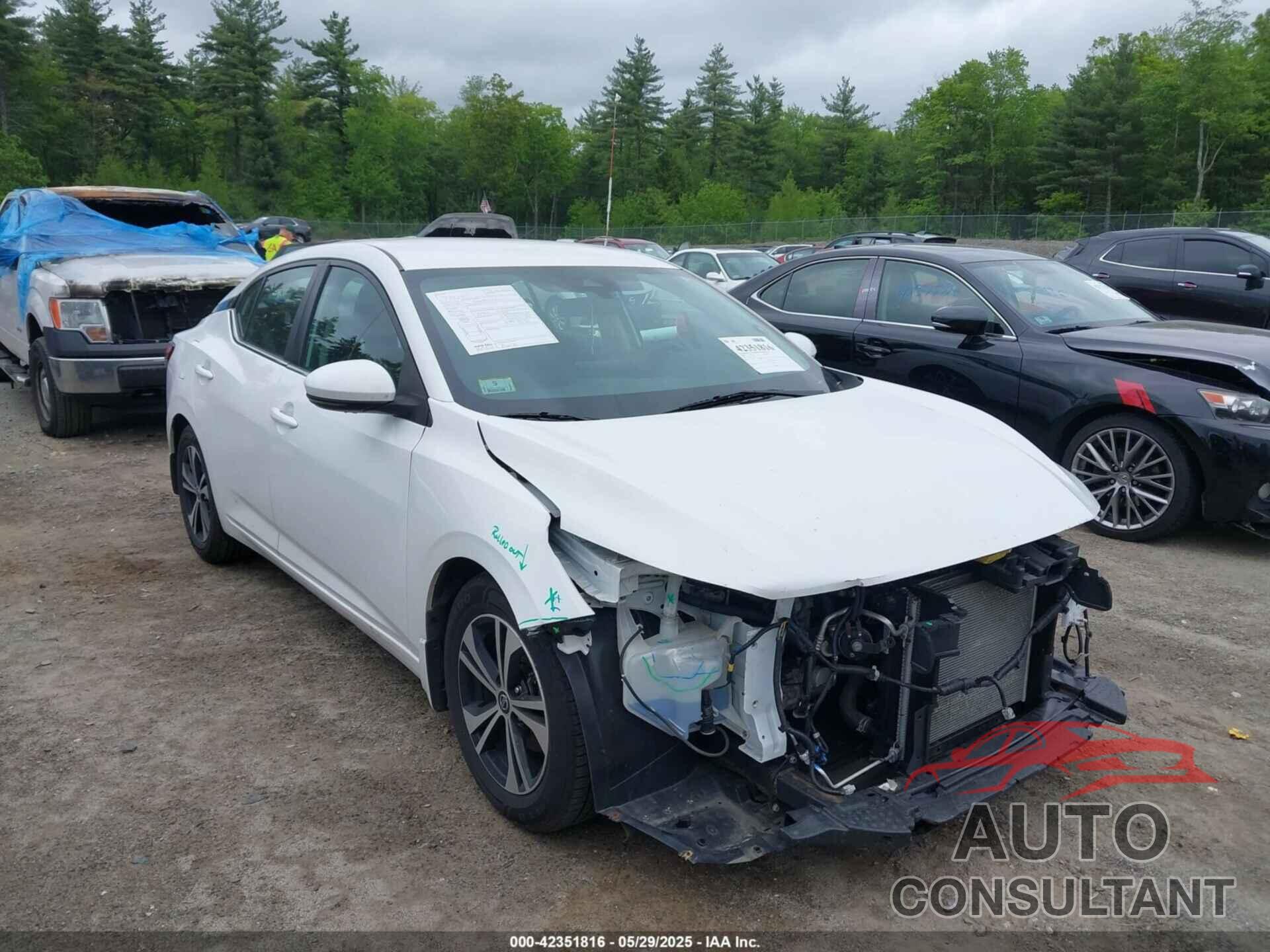 NISSAN SENTRA 2020 - 3N1AB8CV2LY309521