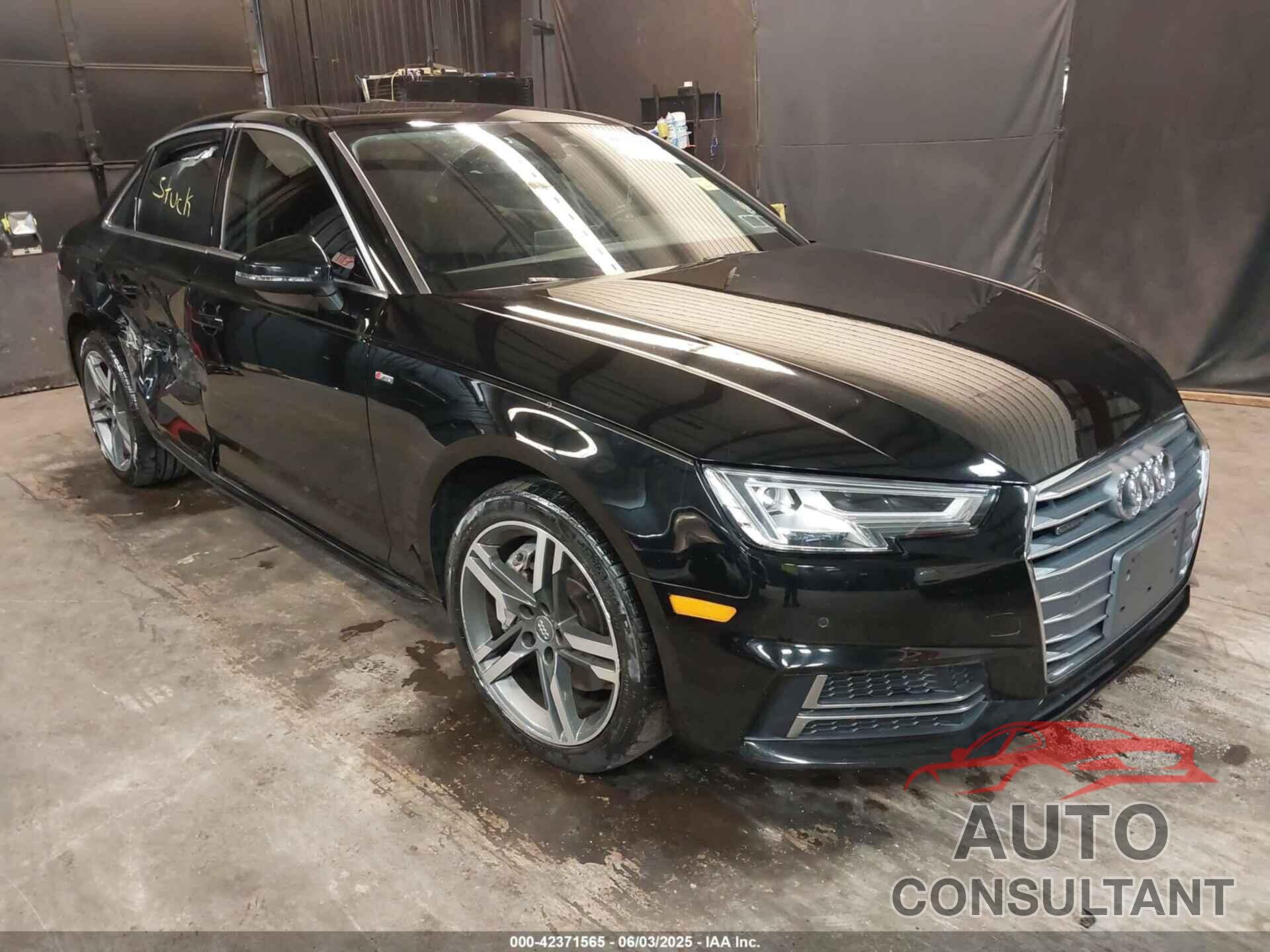 AUDI A4 2018 - WAUENAF45JA214787
