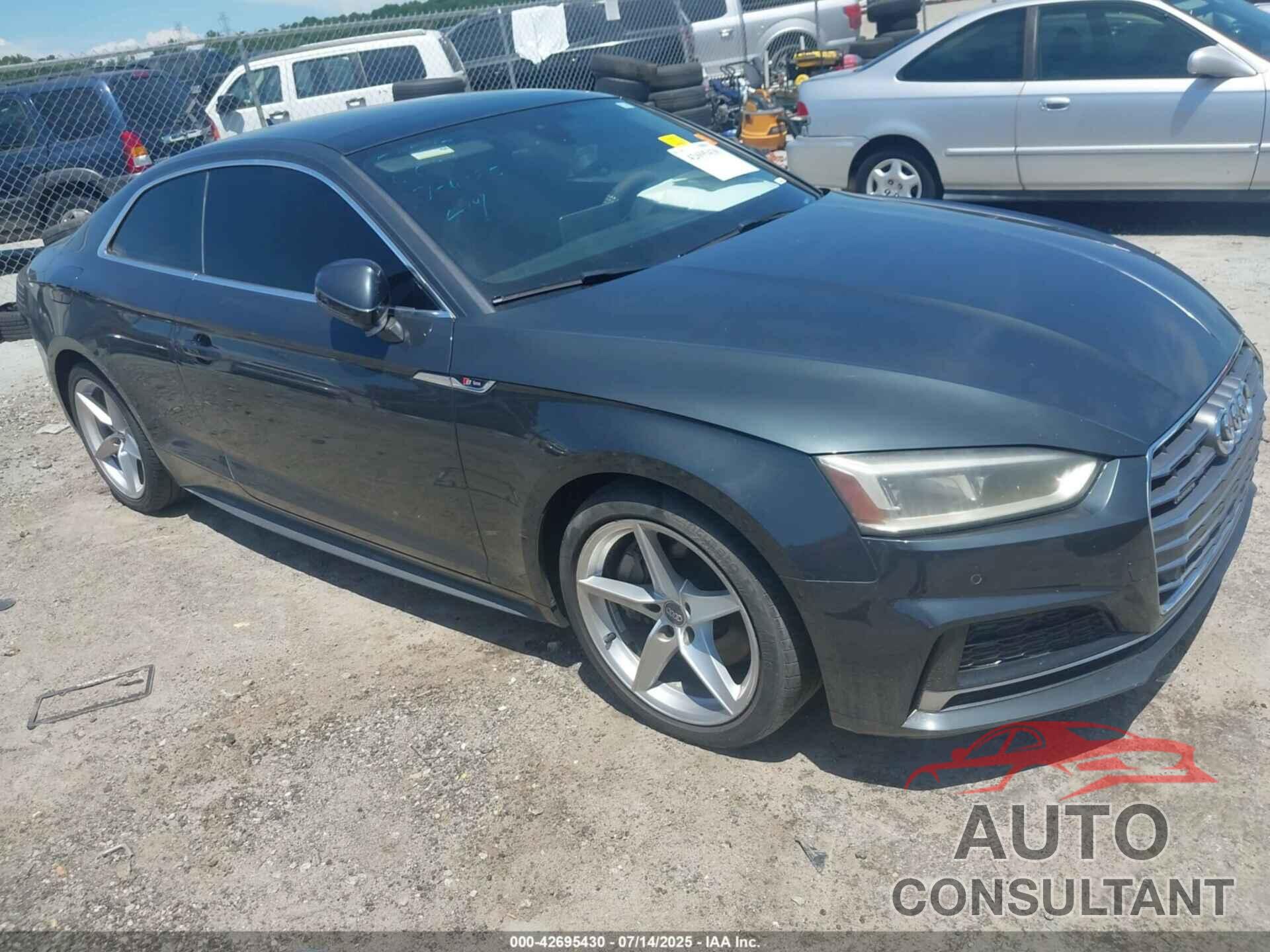 AUDI A5 2018 - WAUTNAF56JA005025
