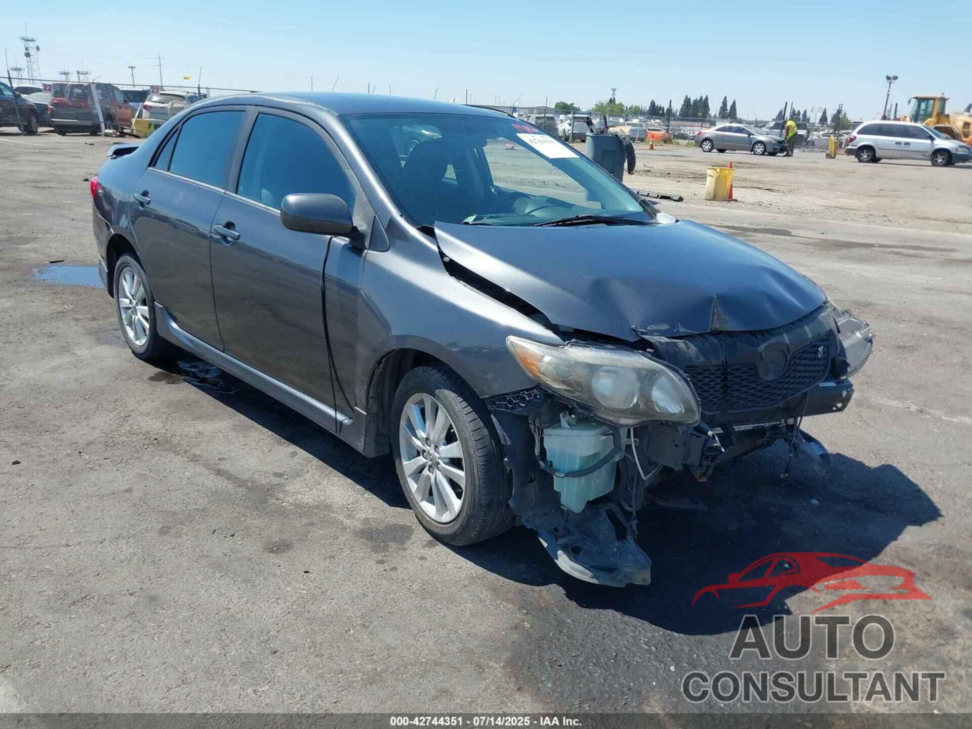 TOYOTA COROLLA 2010 - 1NXBU4EE7AZ362874