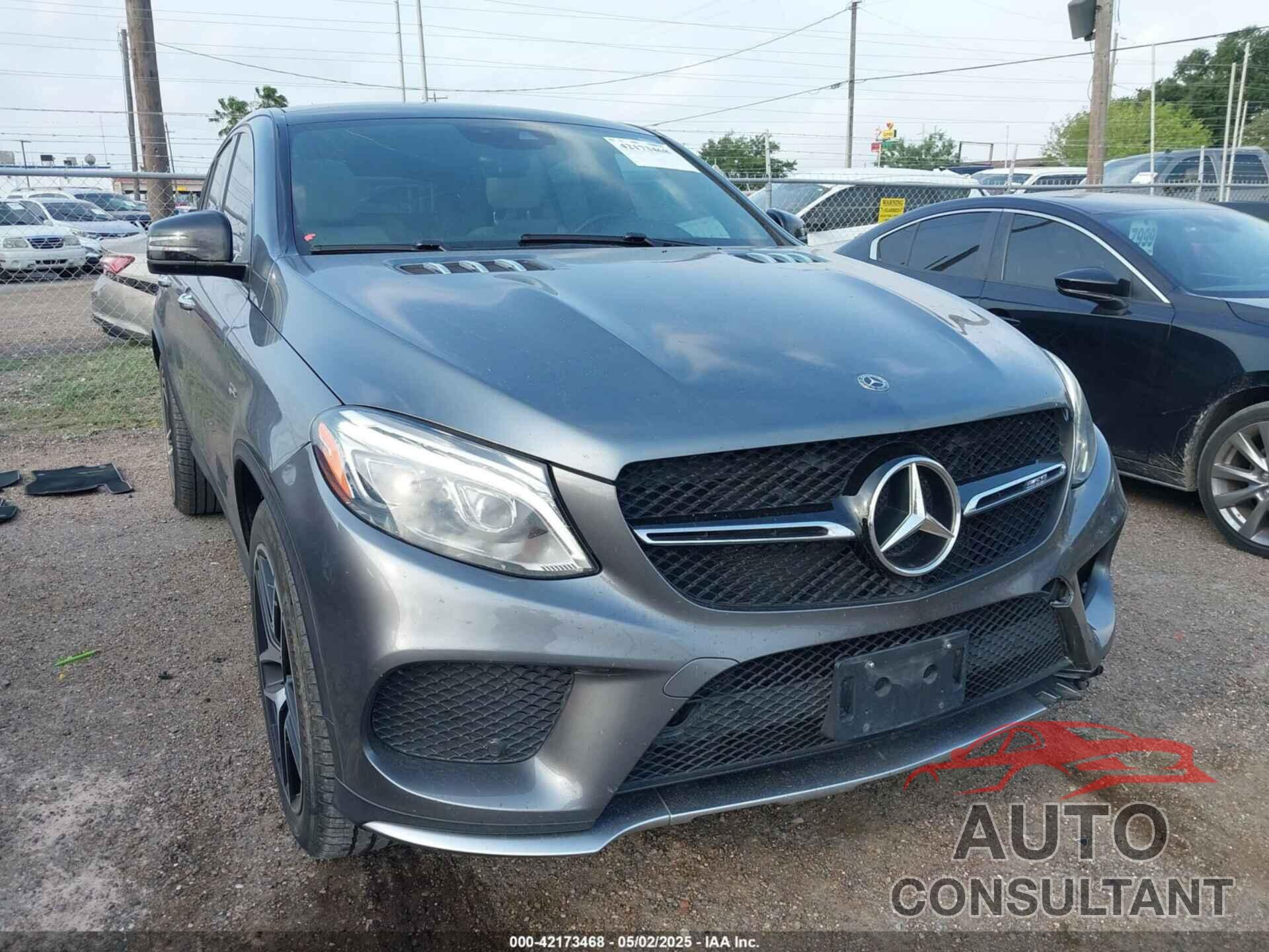MERCEDES-BENZ AMG GLE 43 COUPE 2017 - 4JGED6EB1HA081499