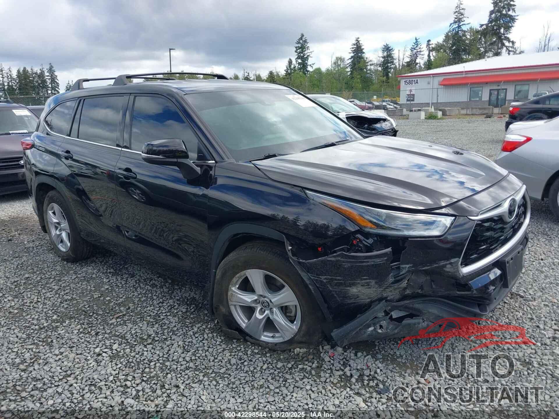 TOYOTA HIGHLANDER 2021 - 5TDBZRBH5MS150596