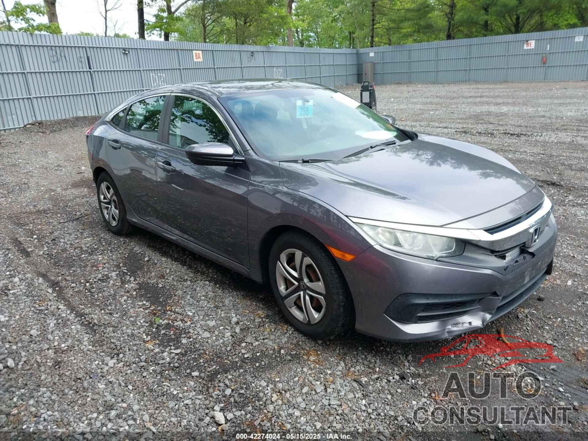 HONDA CIVIC 2017 - 19XFC2F55HE076901